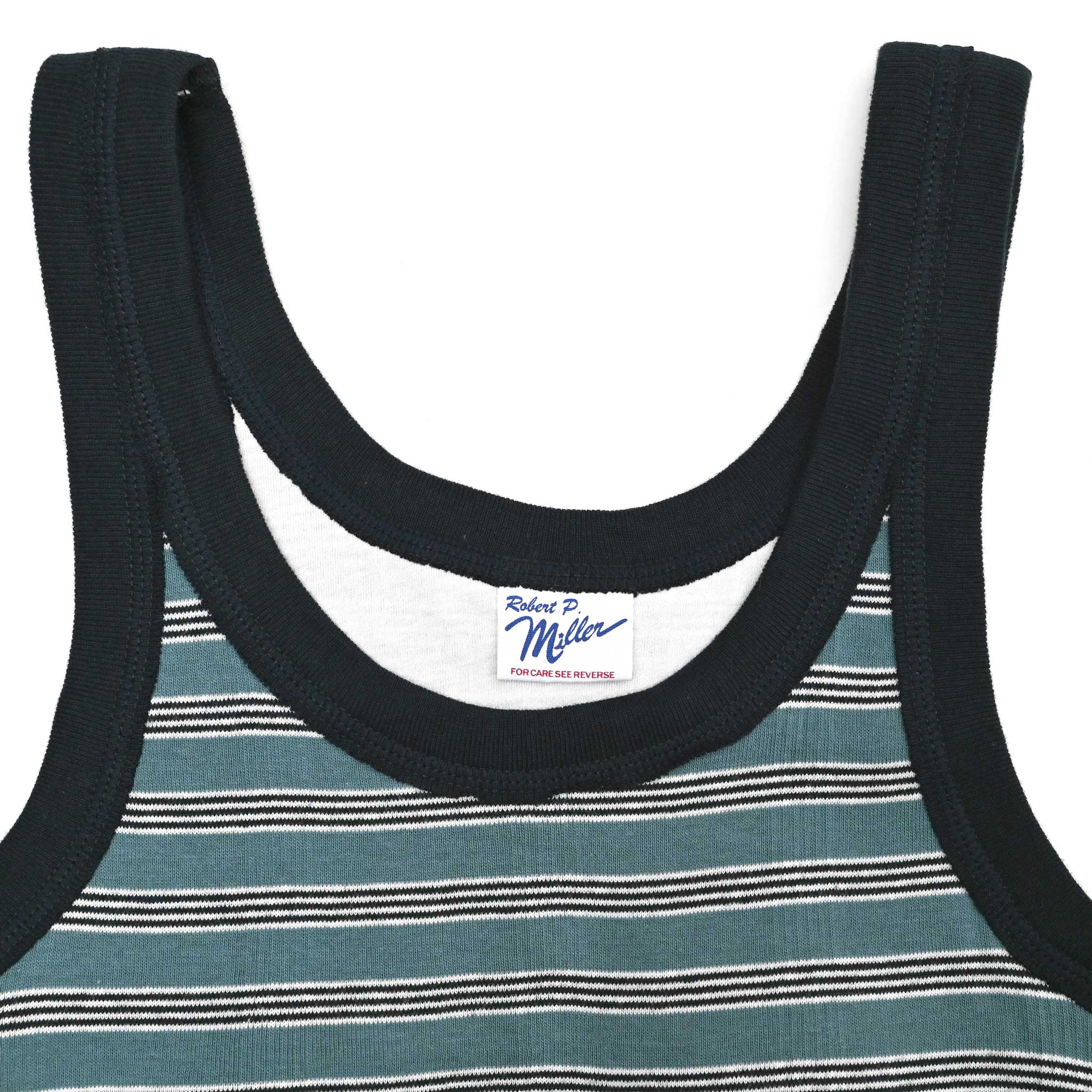 【Robert P.Miller】パネルリブ カップ USタンクトップ