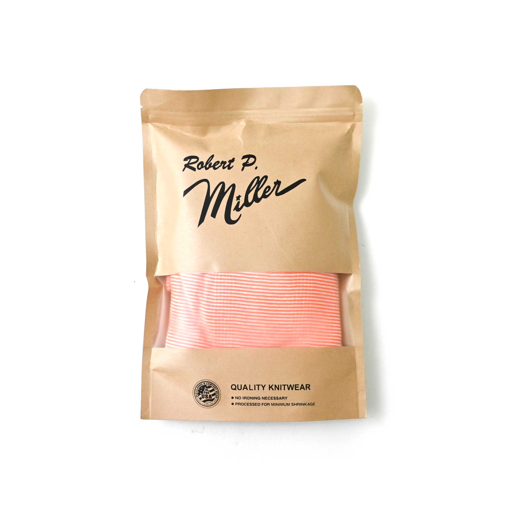 【Robert P.Miller】パネルリブ カップ USタンクトップ