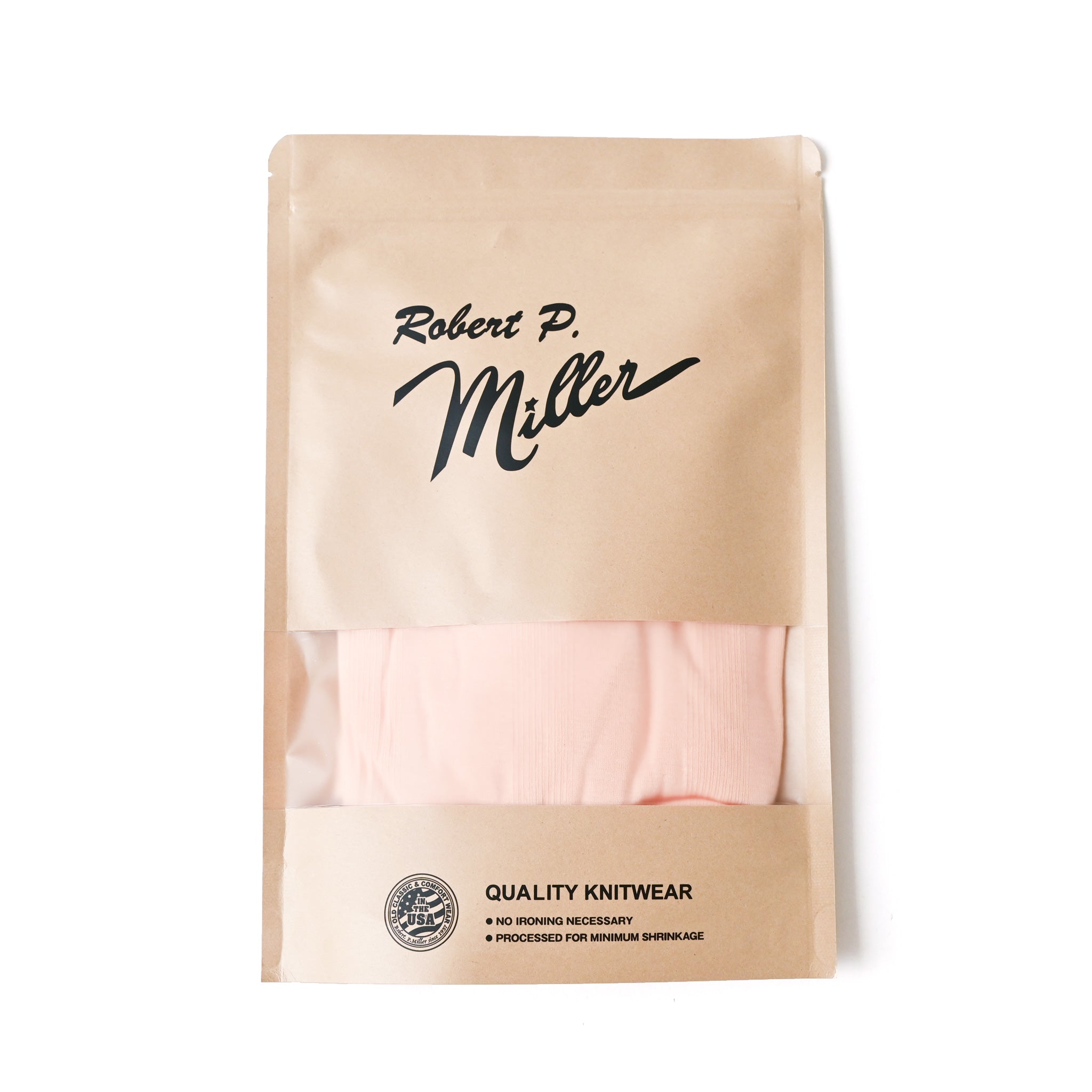 【Robert P.Miller】ライトリブタートルネックTシャツ 長袖