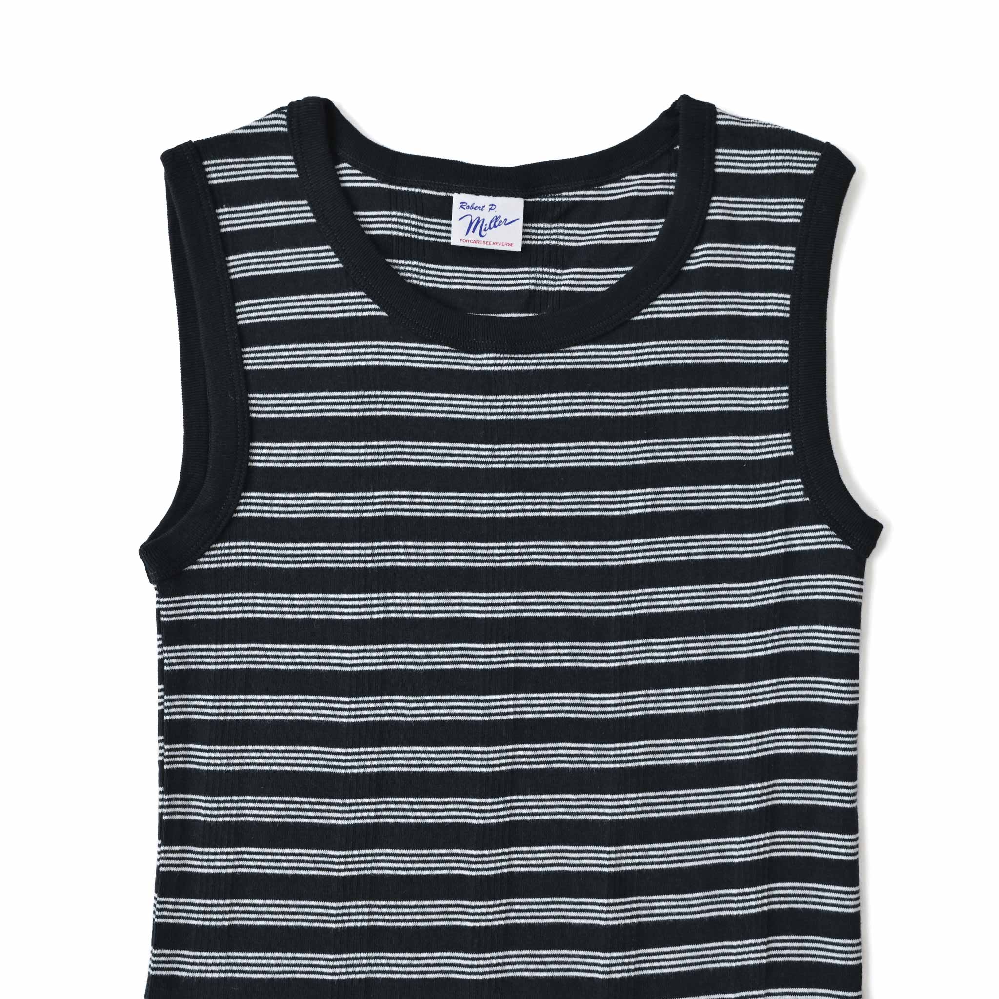 【Robert P.Miller】パネルリブタンクトップ