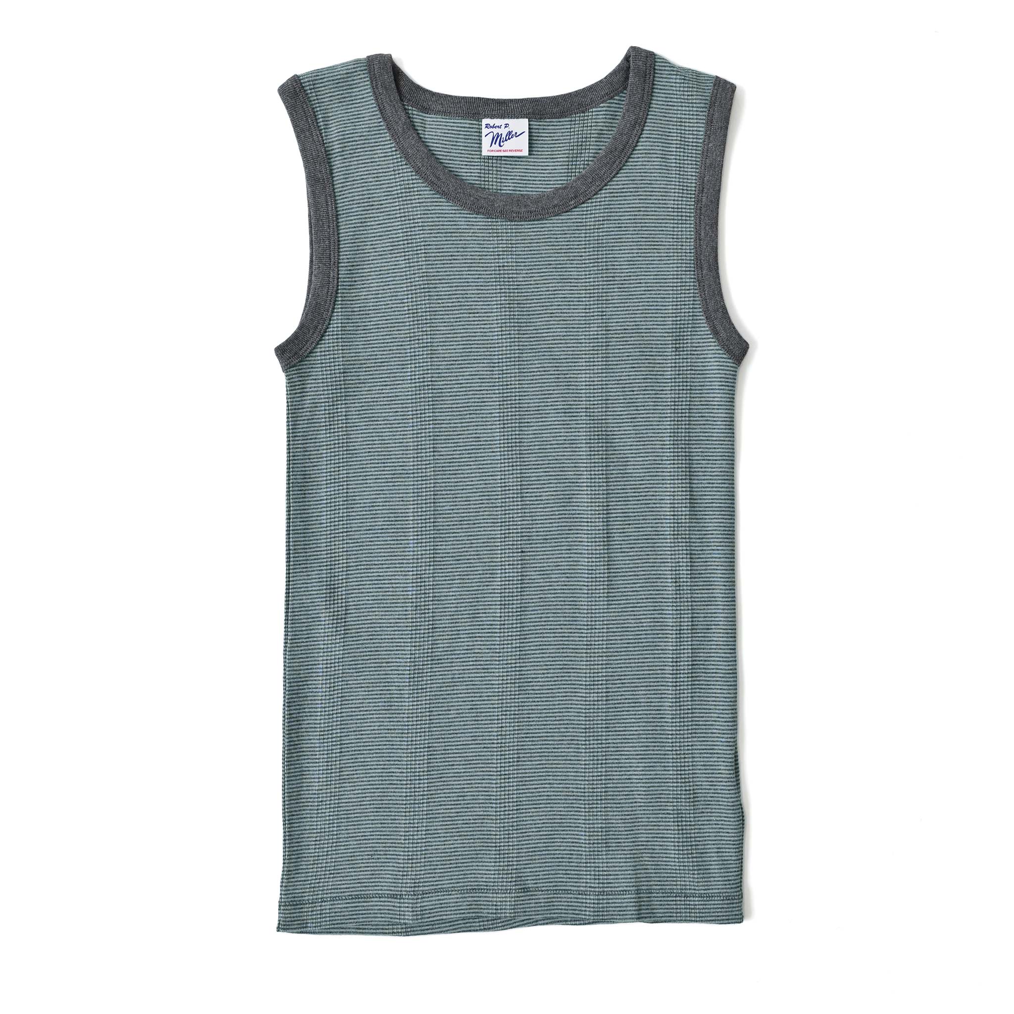 【Robert P.Miller】パネルリブタンクトップ