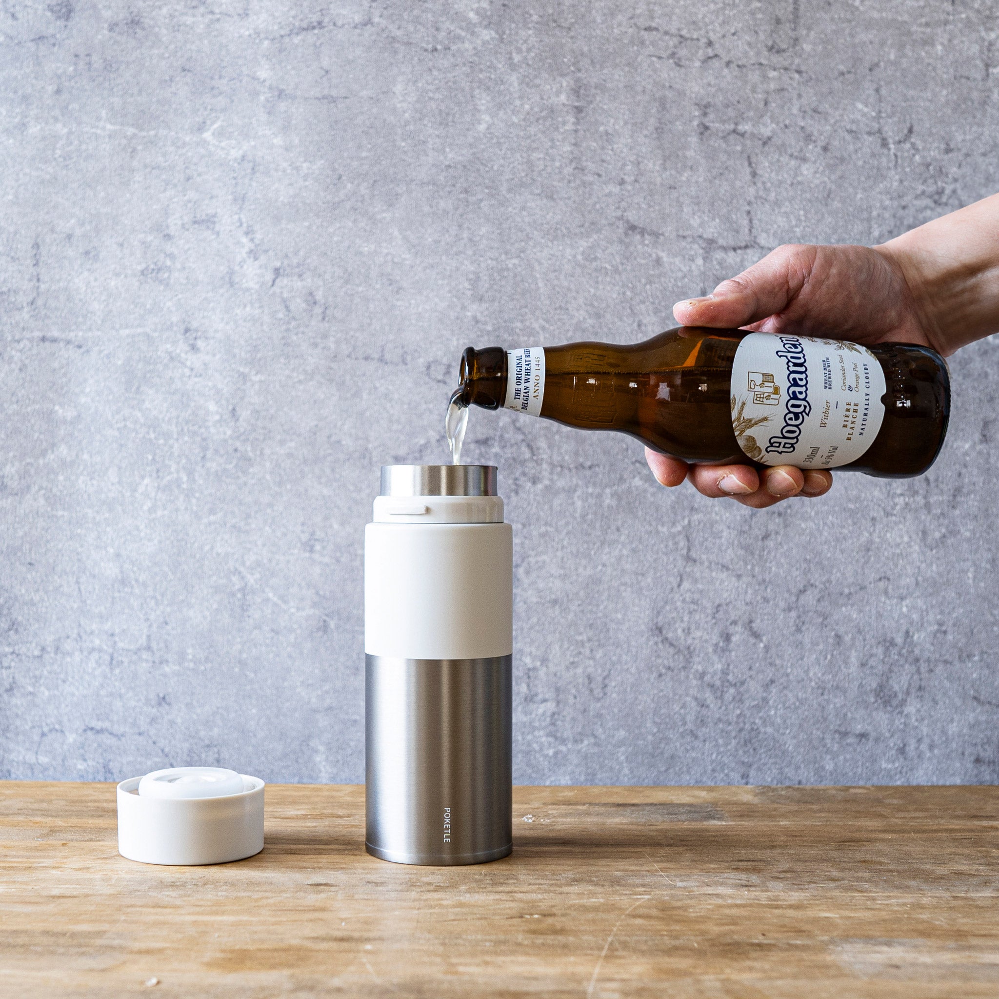 炭酸対応ステンレスボトル POKETLE soda 350