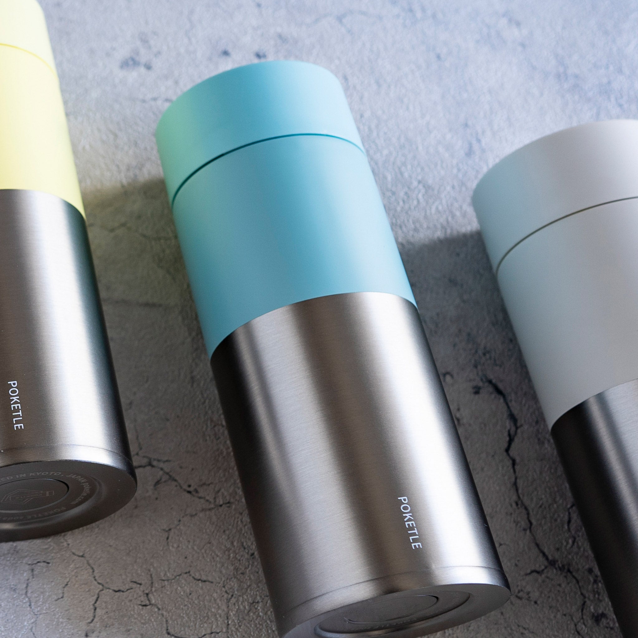 炭酸対応ステンレスボトル POKETLE soda 350