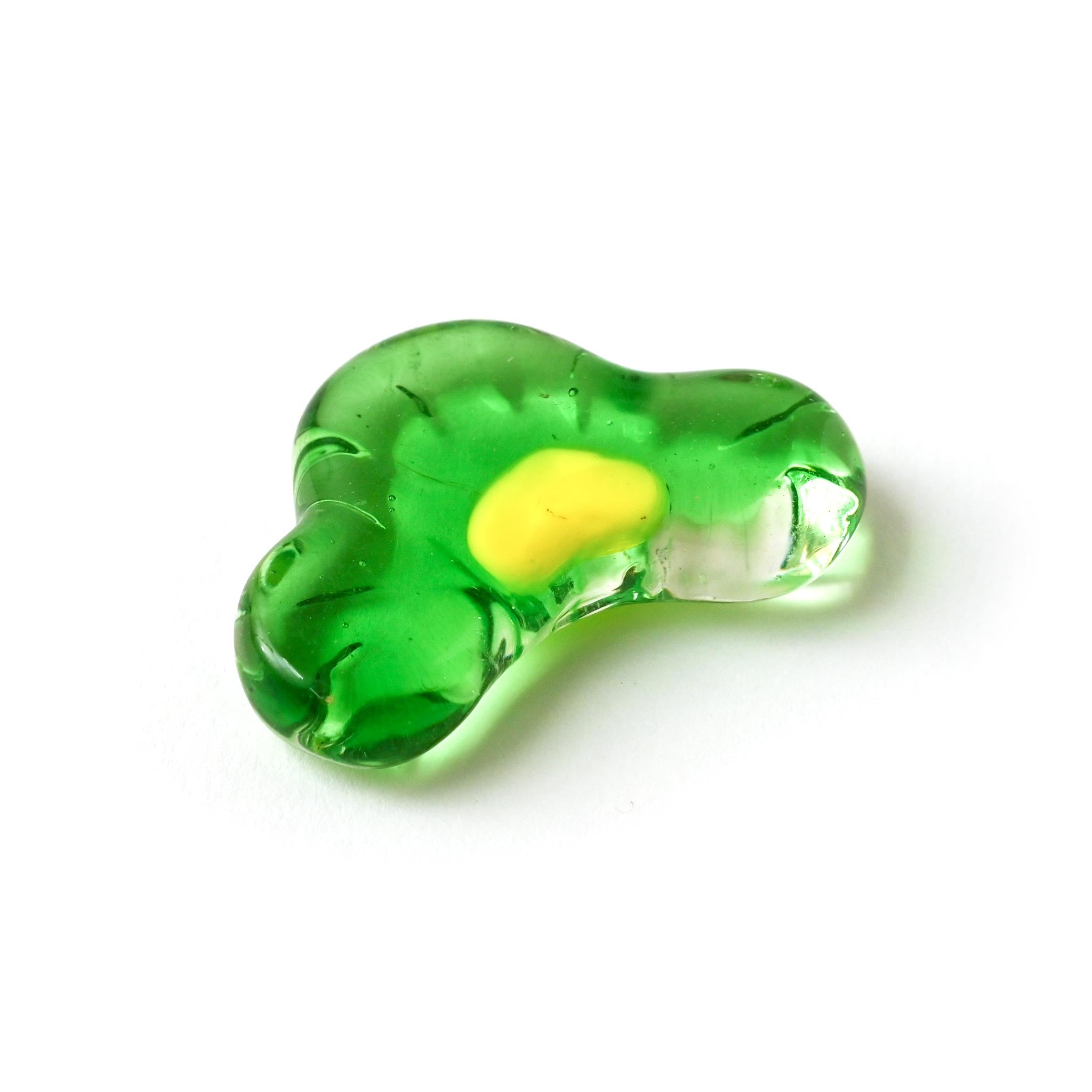 ガラス箸置き 松