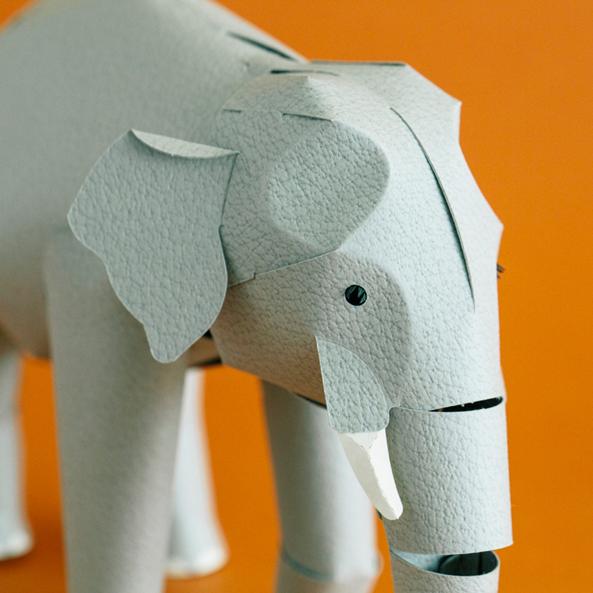 【福永紙工】TOP TO TAIL ペーパークラフト ゾウ
