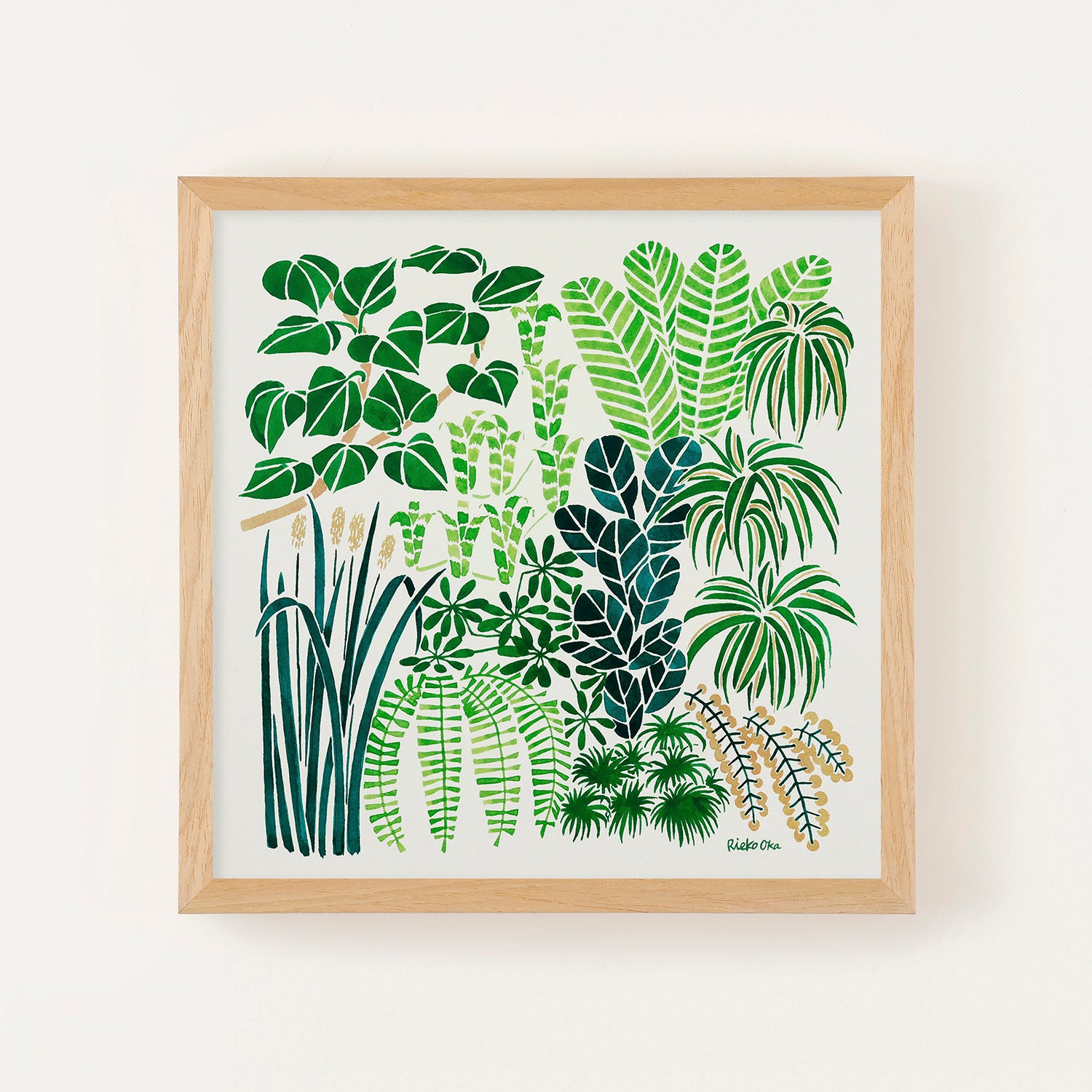 アートポスター Botanicals 30×30cm