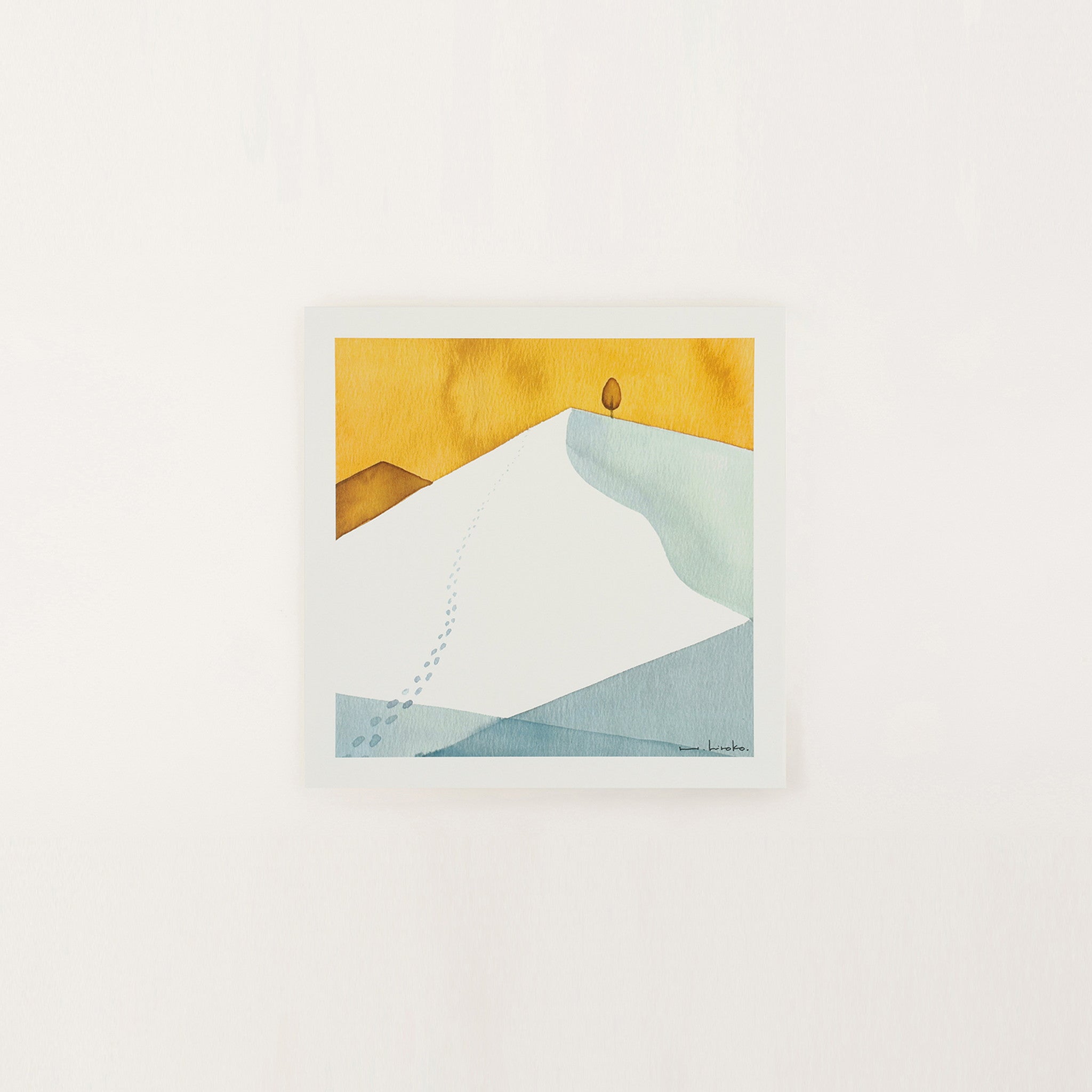 アートポスター あの木のところまで 20×20cm | deux C(ドゥ・セー)公式