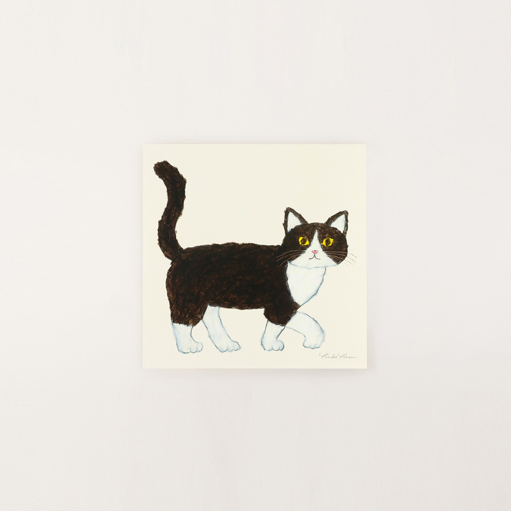 アートポスター ハチワレ 20×20cm | deux C(ドゥ・セー)公式オンライン