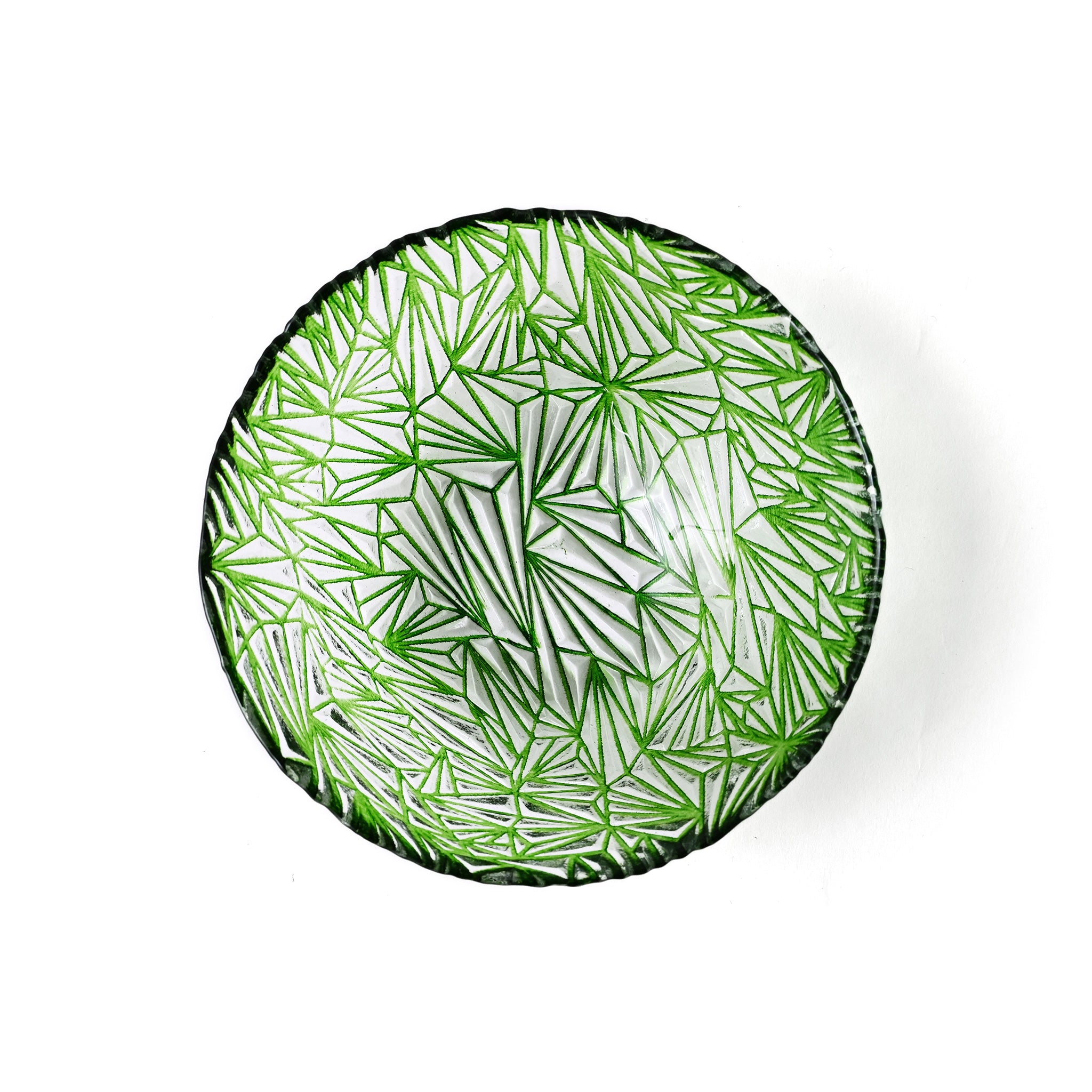 プリズム ガラスボウル 16cm