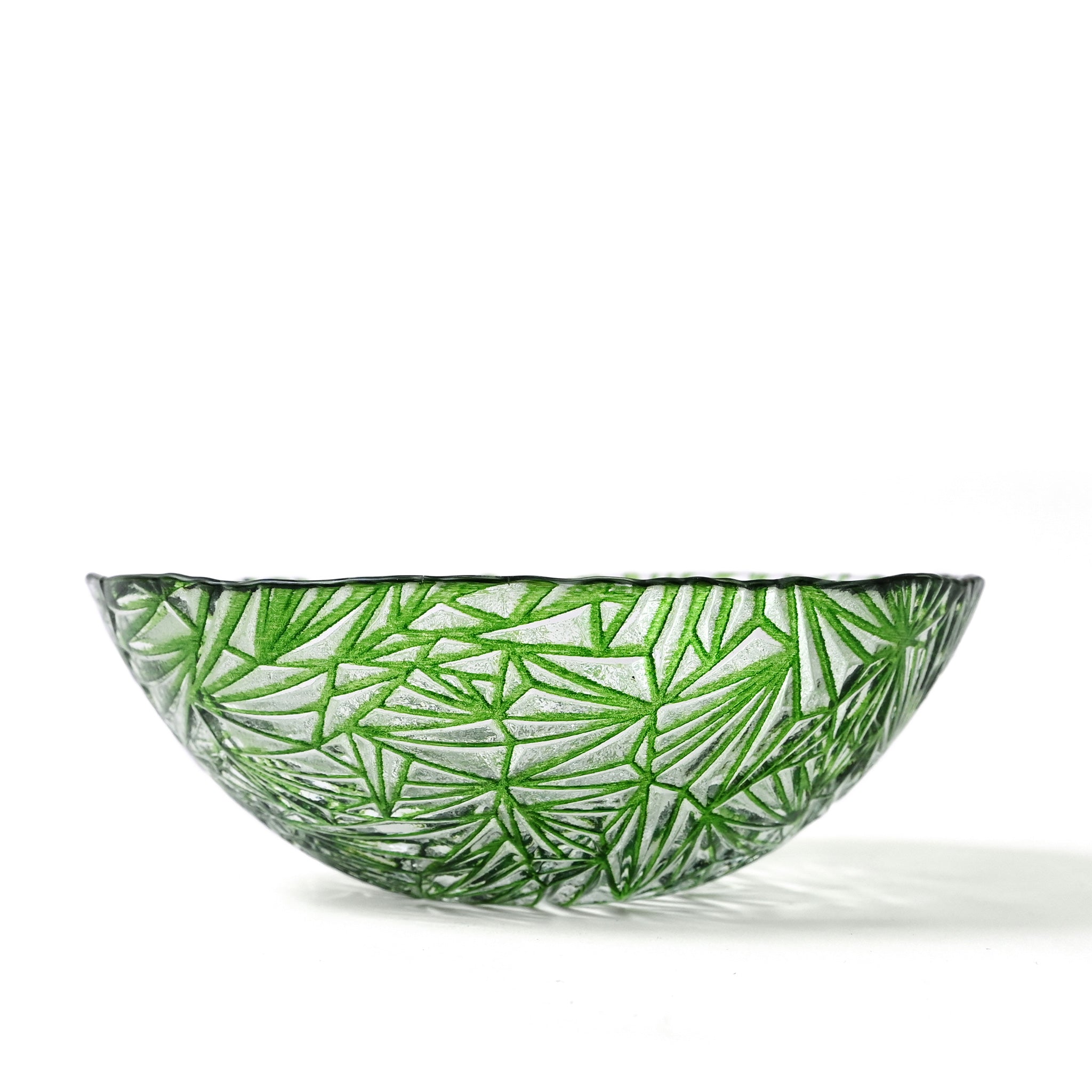 プリズム ガラスボウル 16cm