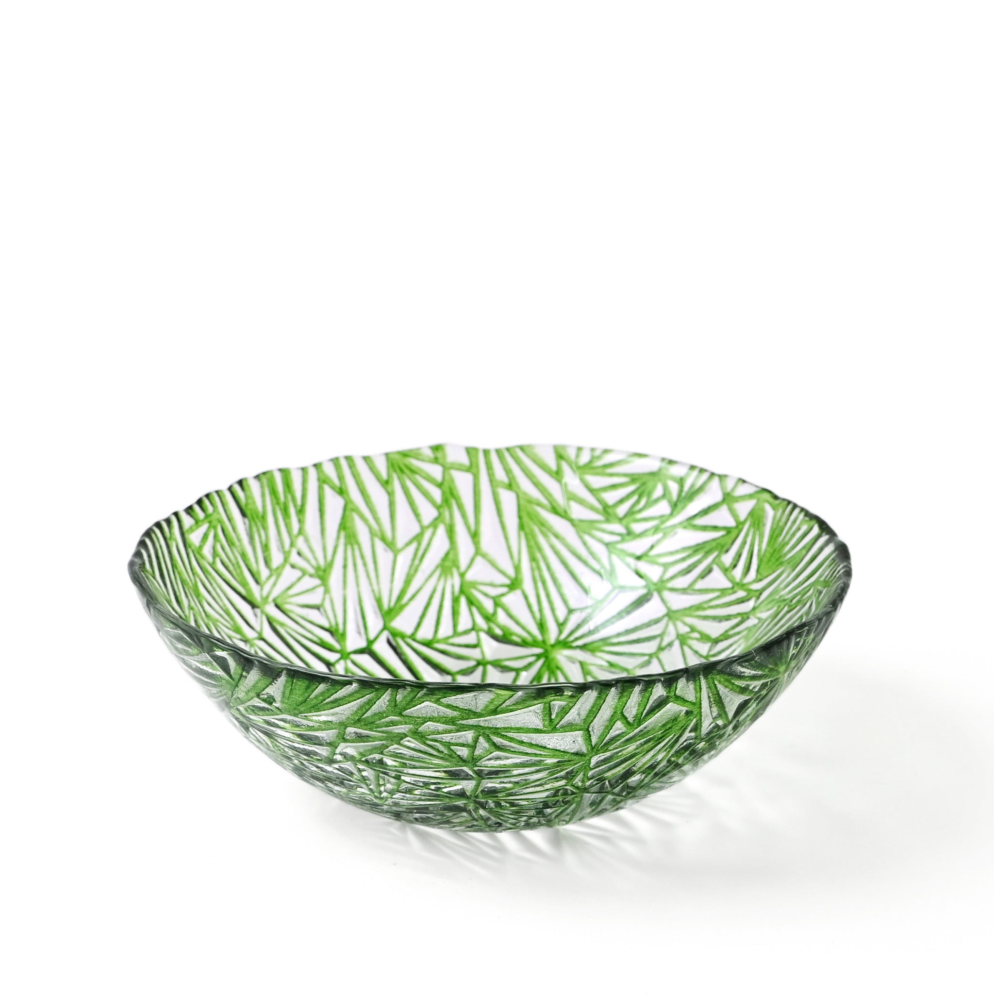 プリズム ガラスボウル 16cm