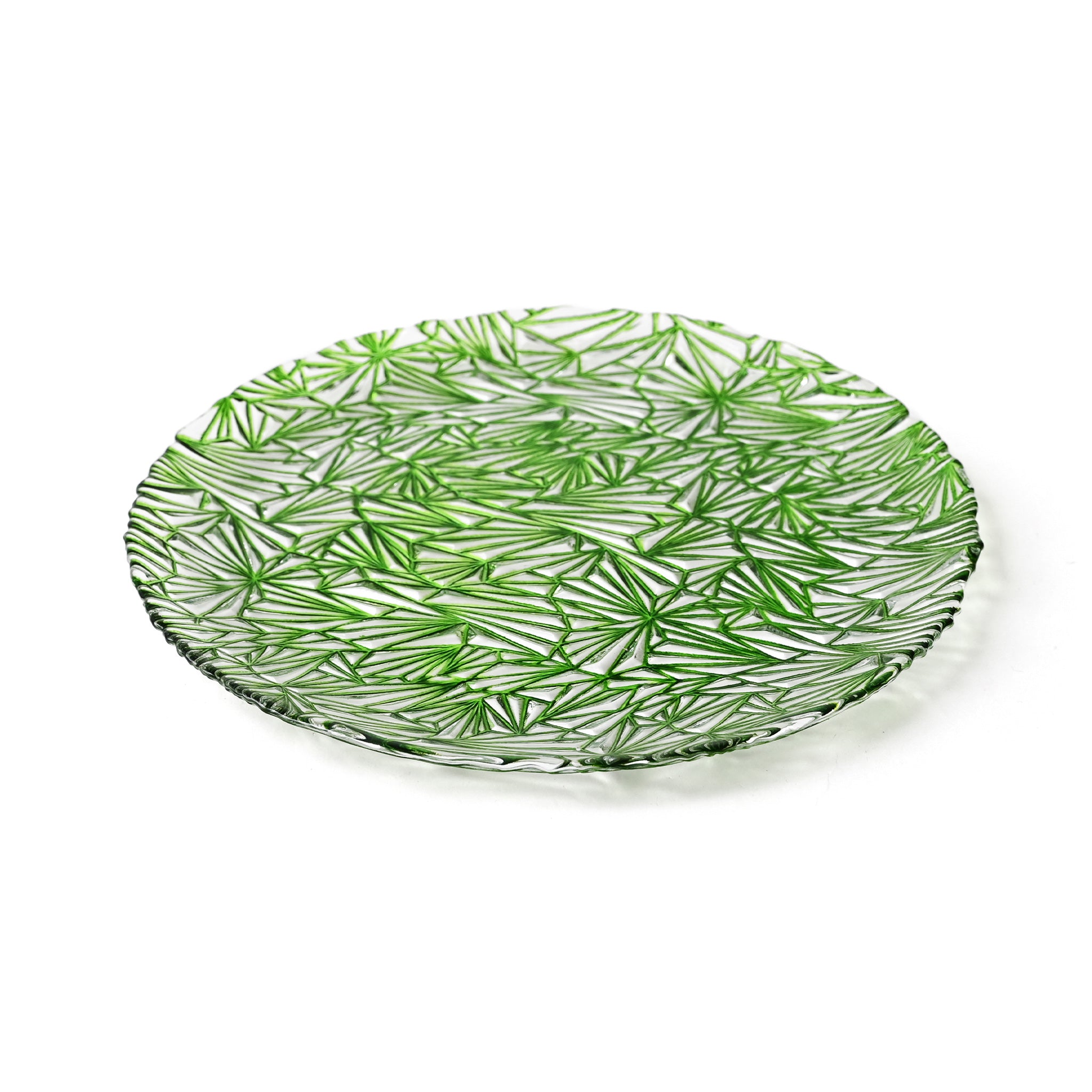 プリズム ガラスプレート 27cm