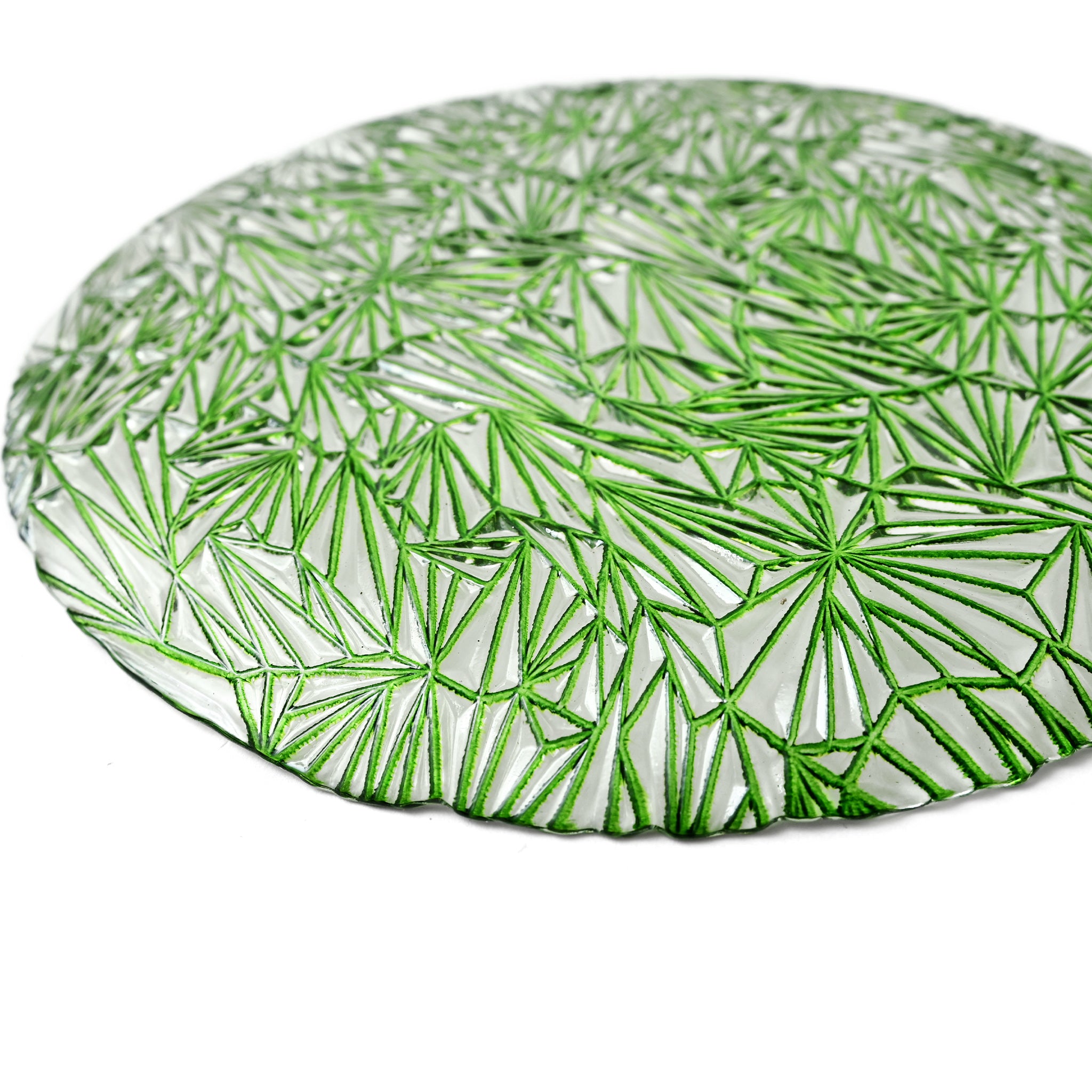 プリズム ガラスプレート 27cm