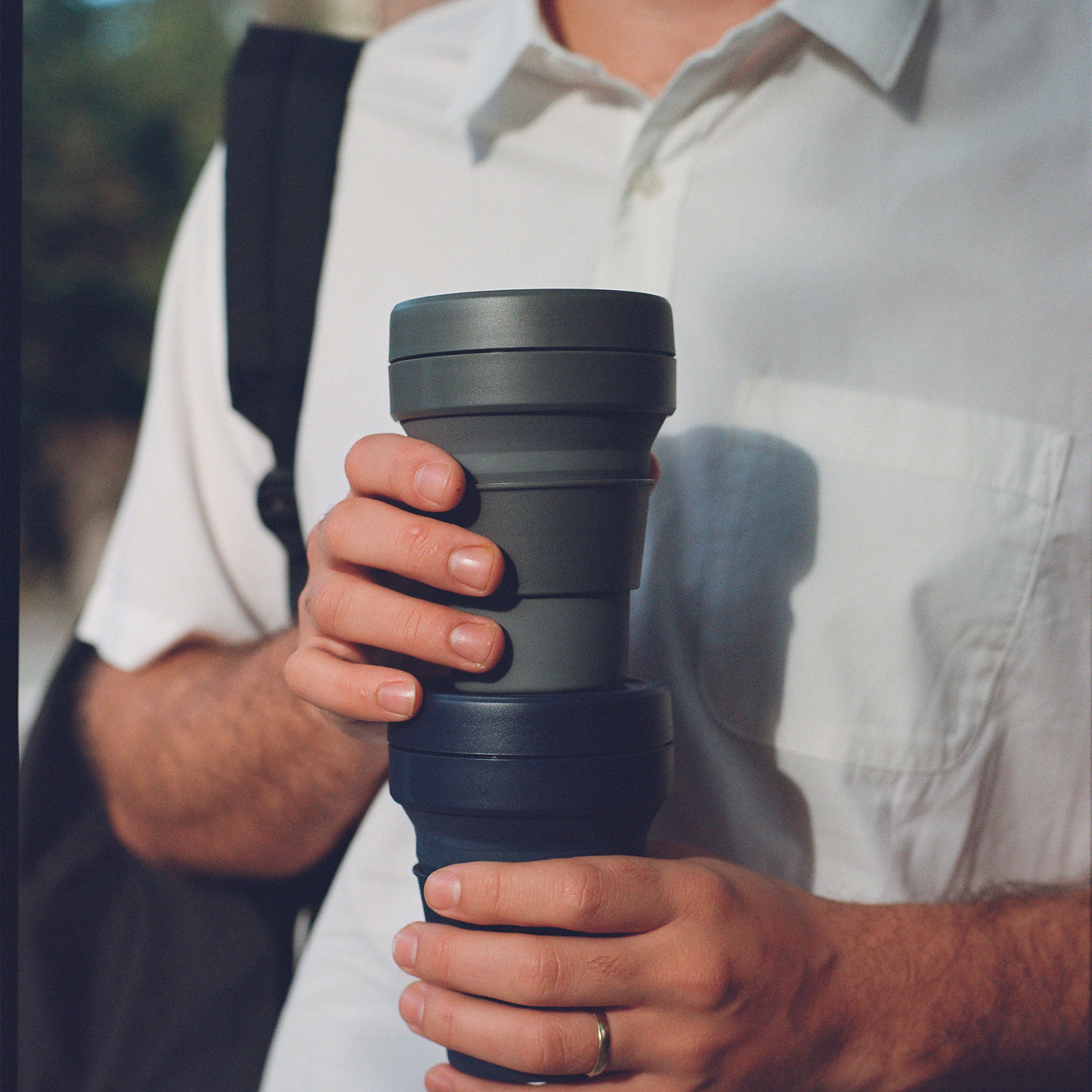 【STOJO/ストージョ】シリコーンタンブラー POCKET 355ml