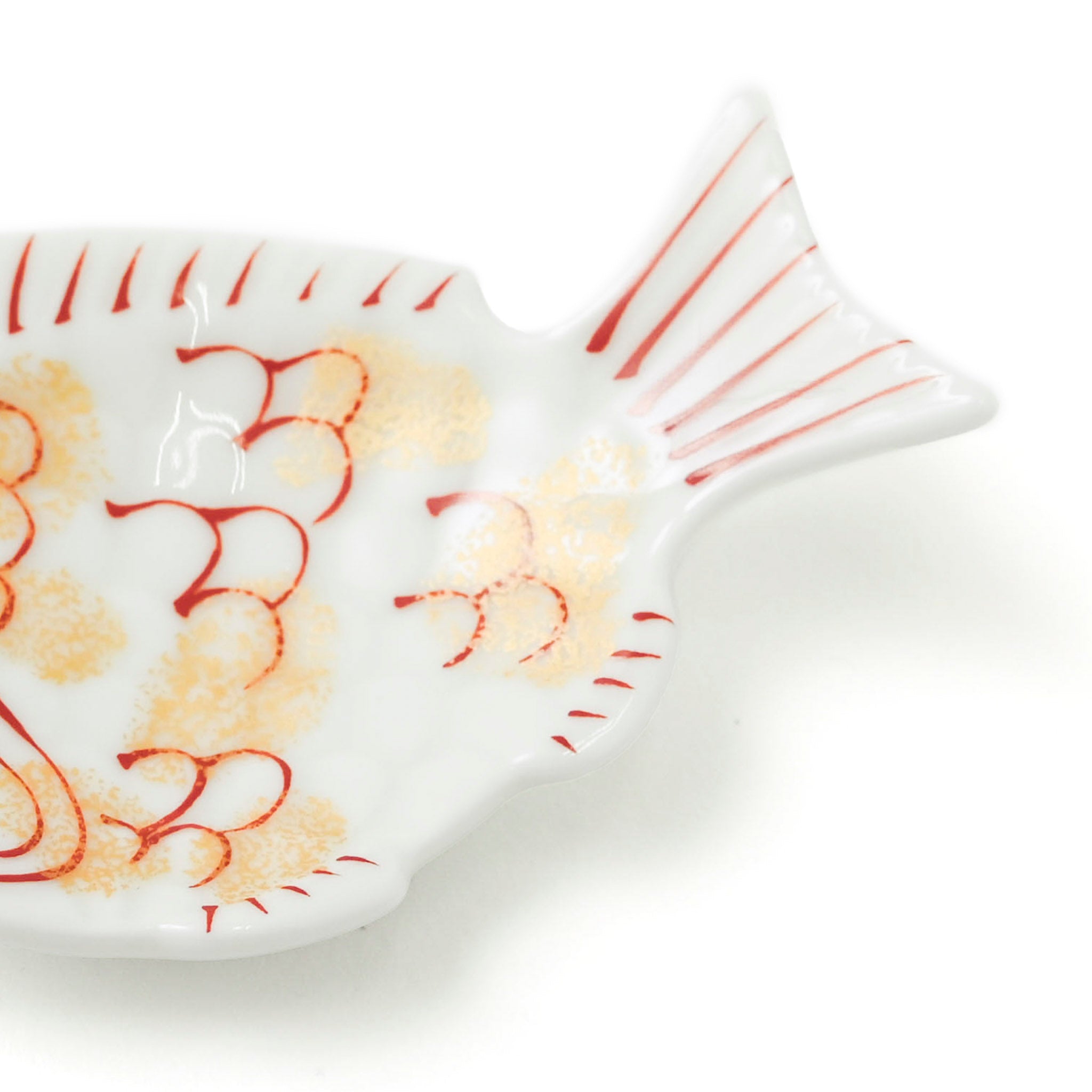 【幸楽窯】金彩鯛箸置き