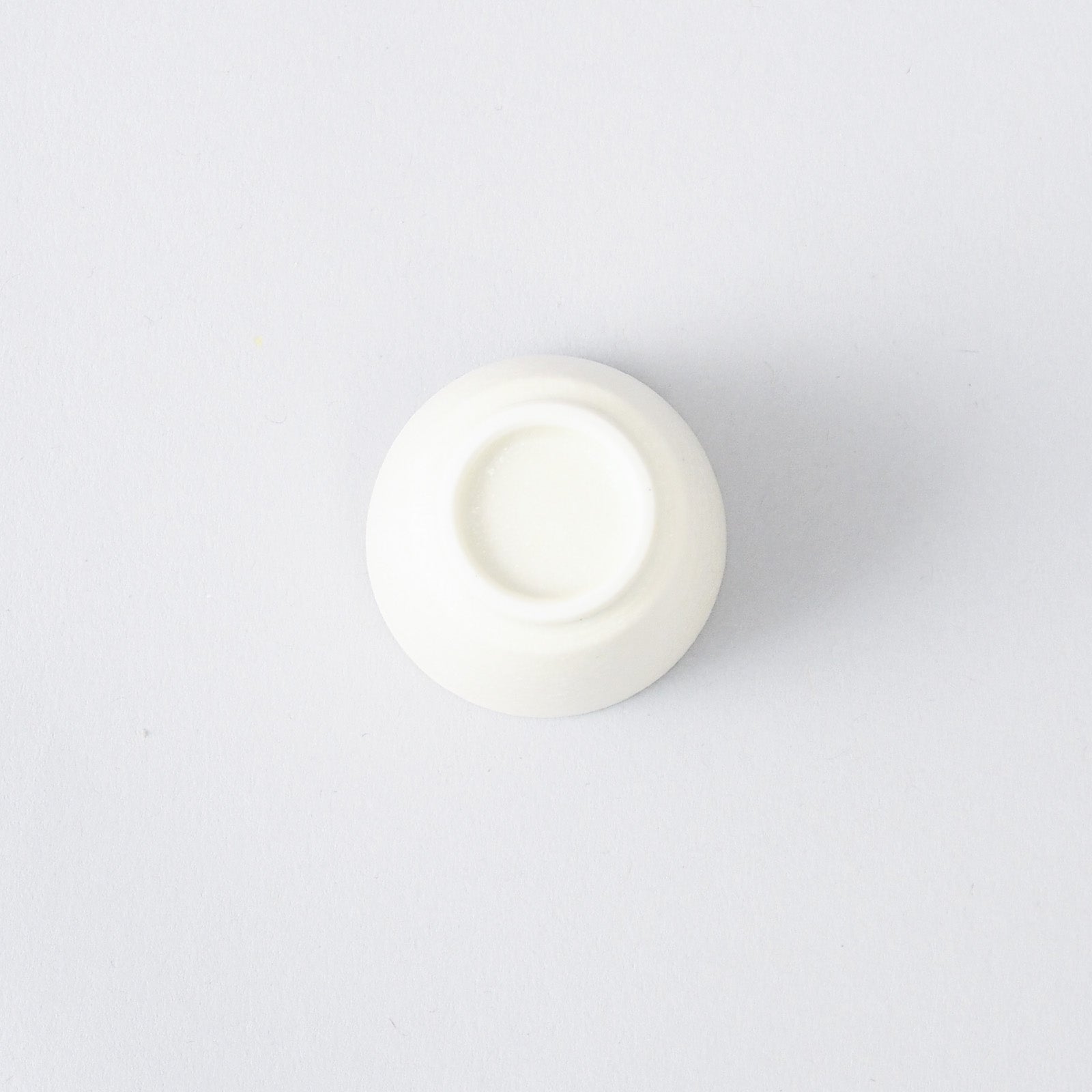 【陶悦窯】白マット銀塗 盃