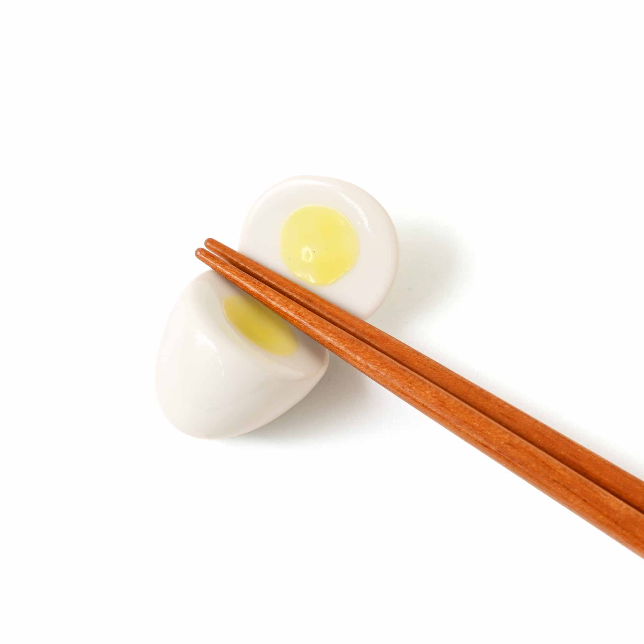 【浩洋窯】箸置き ゆで卵