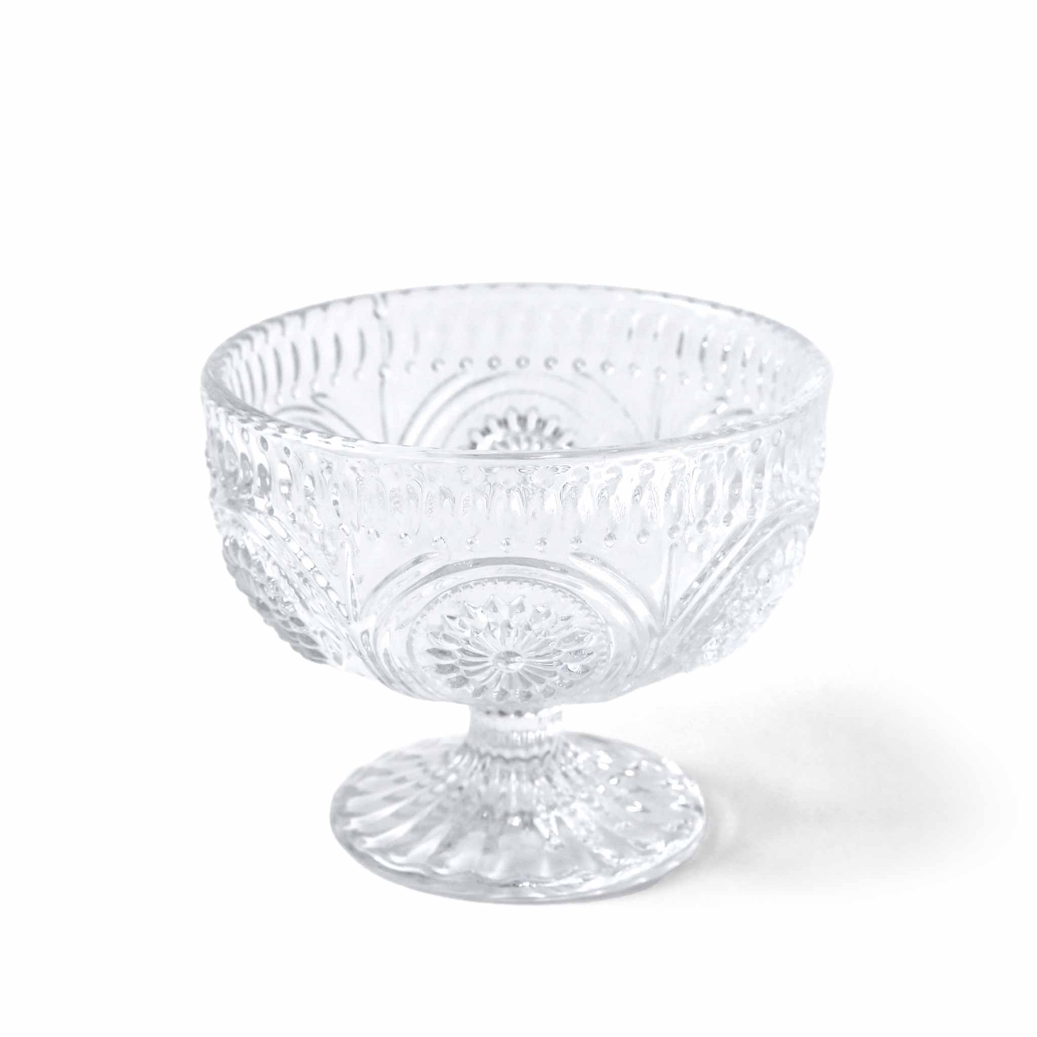 ソレイユクープ 脚付きガラスボウル