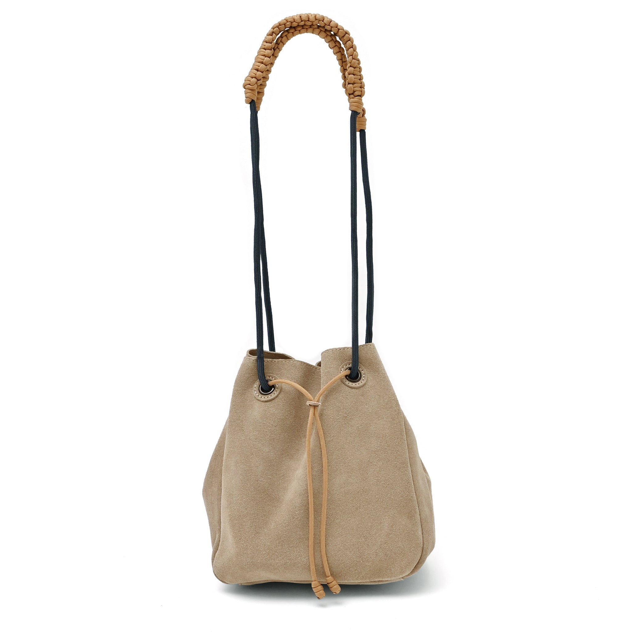 【HAIDA】TANKER SUEDE スエード巾着バッグS