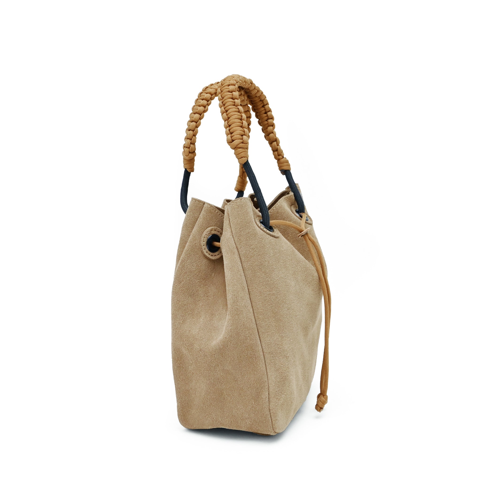 【HAIDA】TANKER SUEDE スエード巾着バッグS