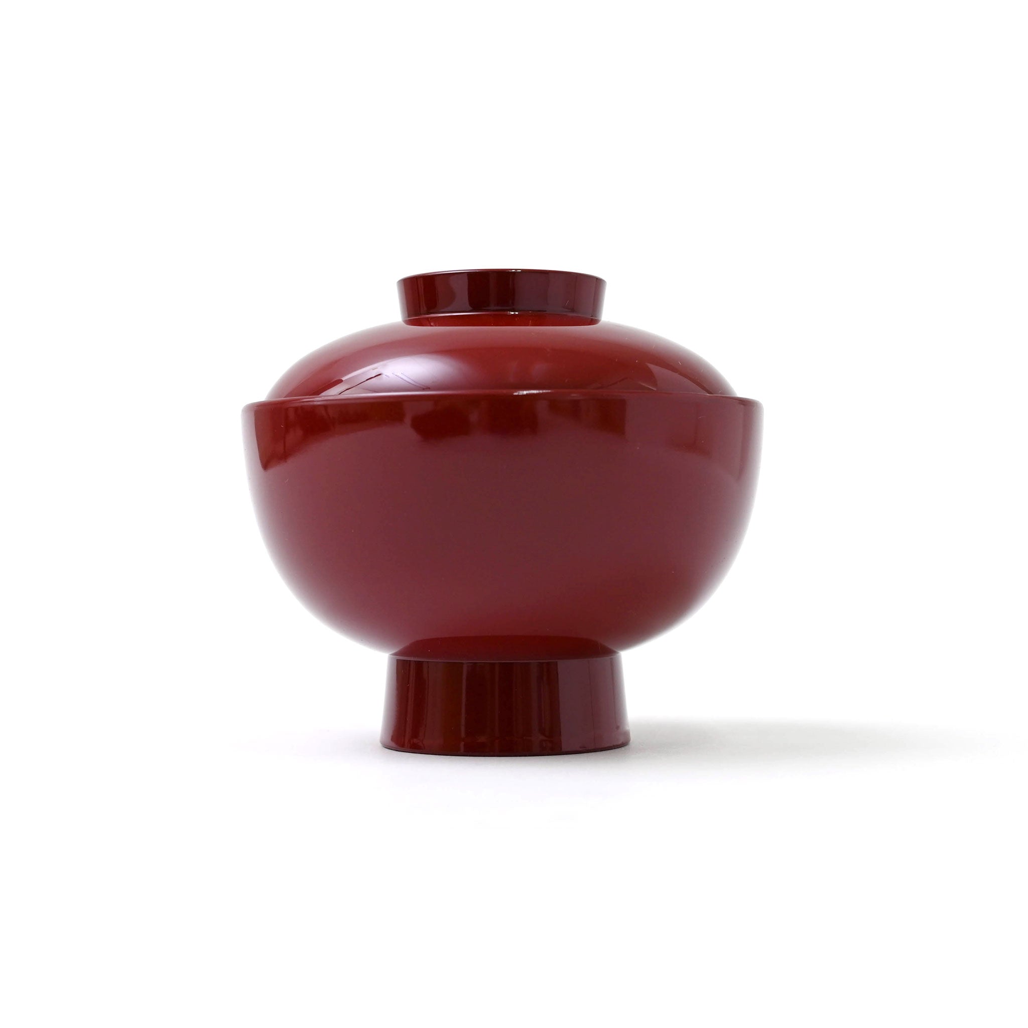 蓋付き雑煮椀 総朱