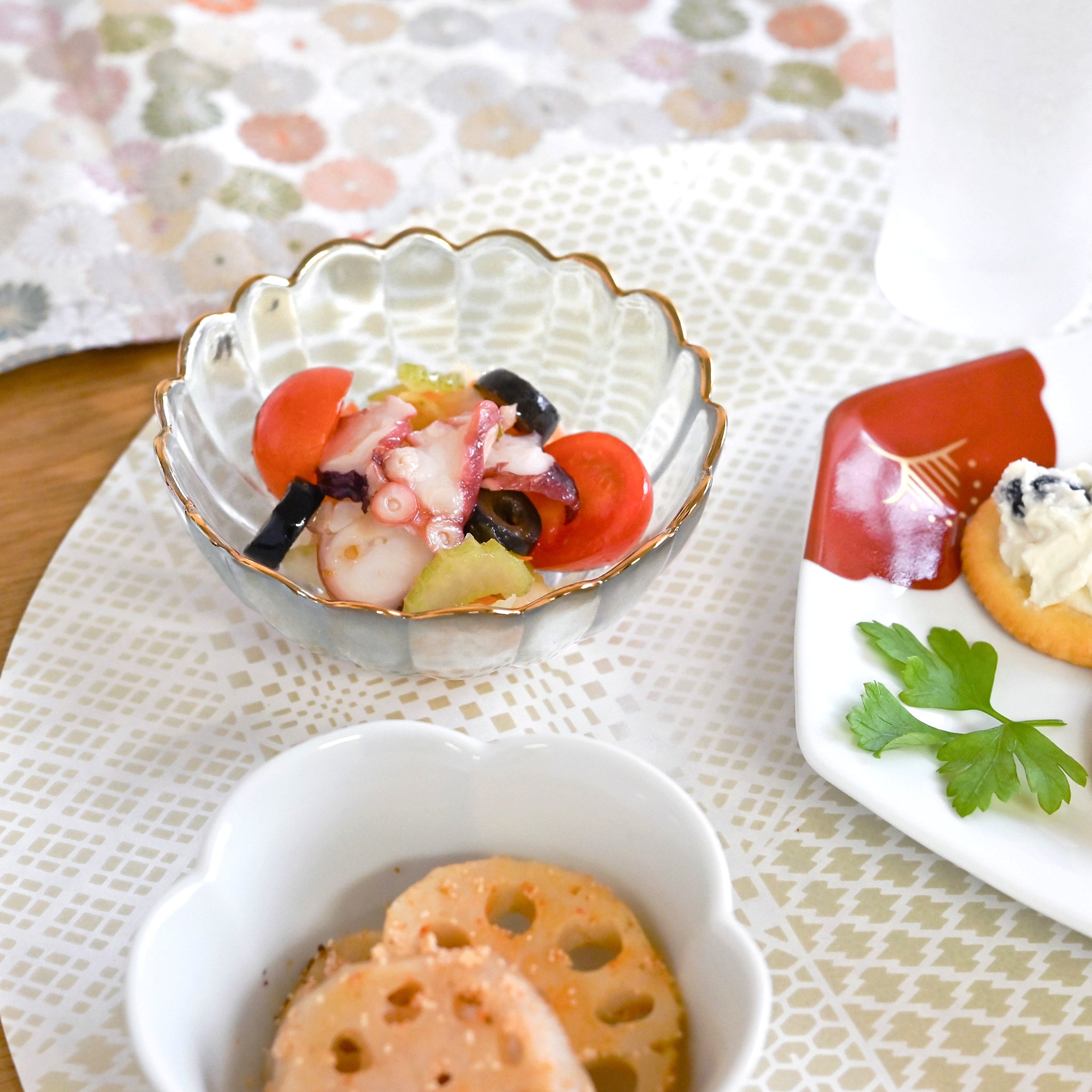 【曽根工芸】口金菊割小鉢