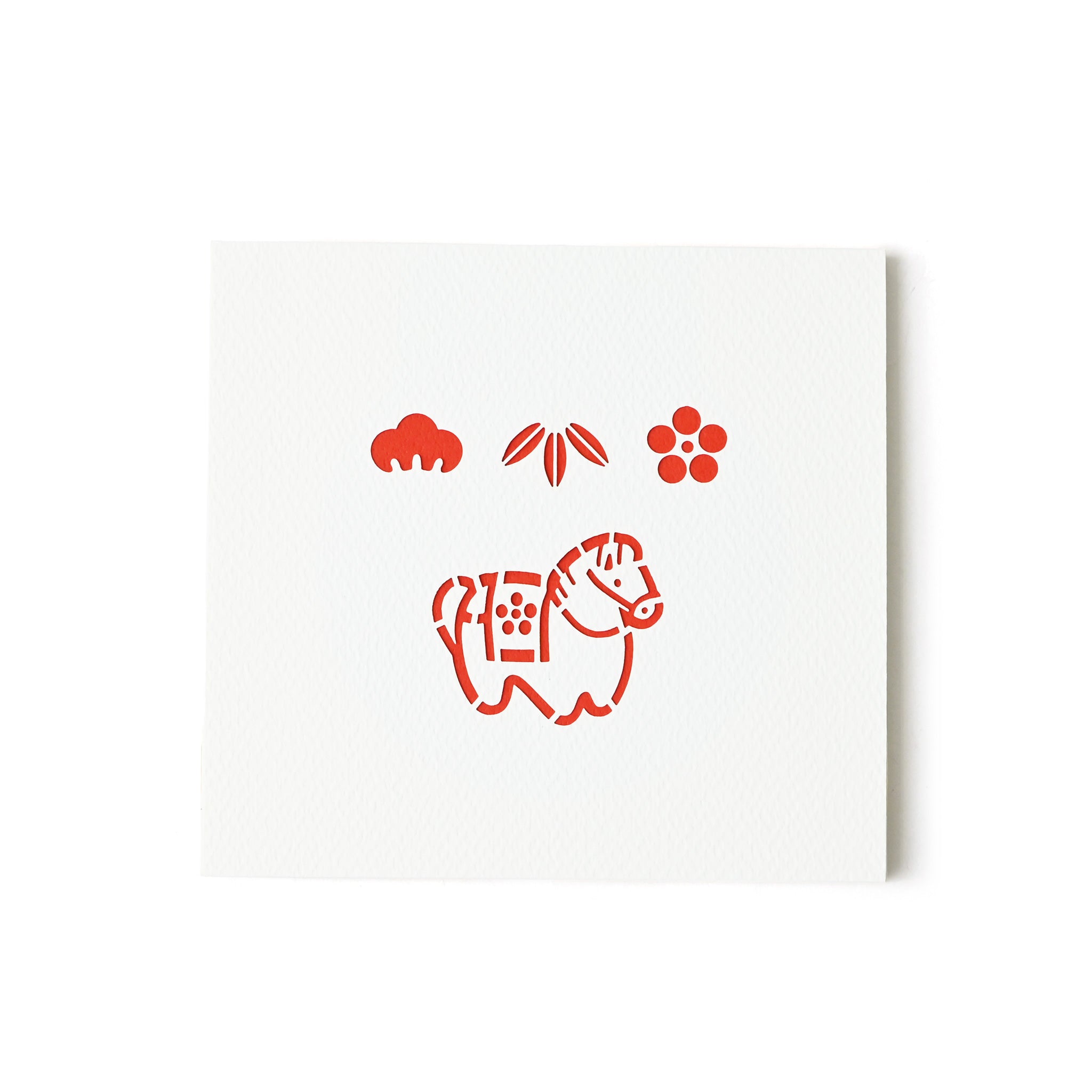 迎春 茶ひと揃え4種 箱入り 午