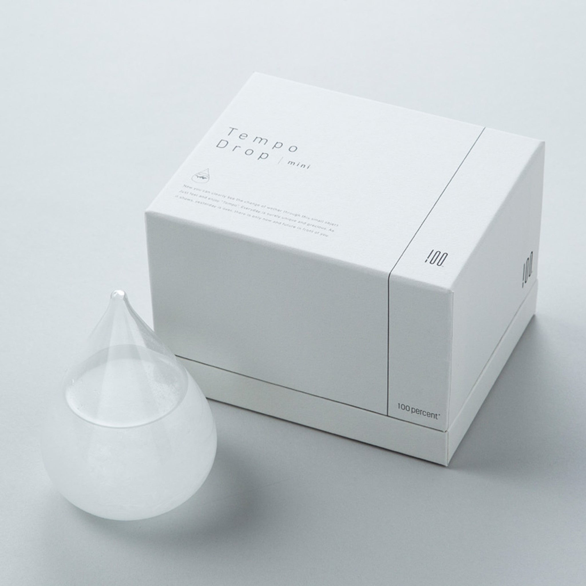 【!00percent/ヒャクパーセント】Tempo Drop mini ストームグラス