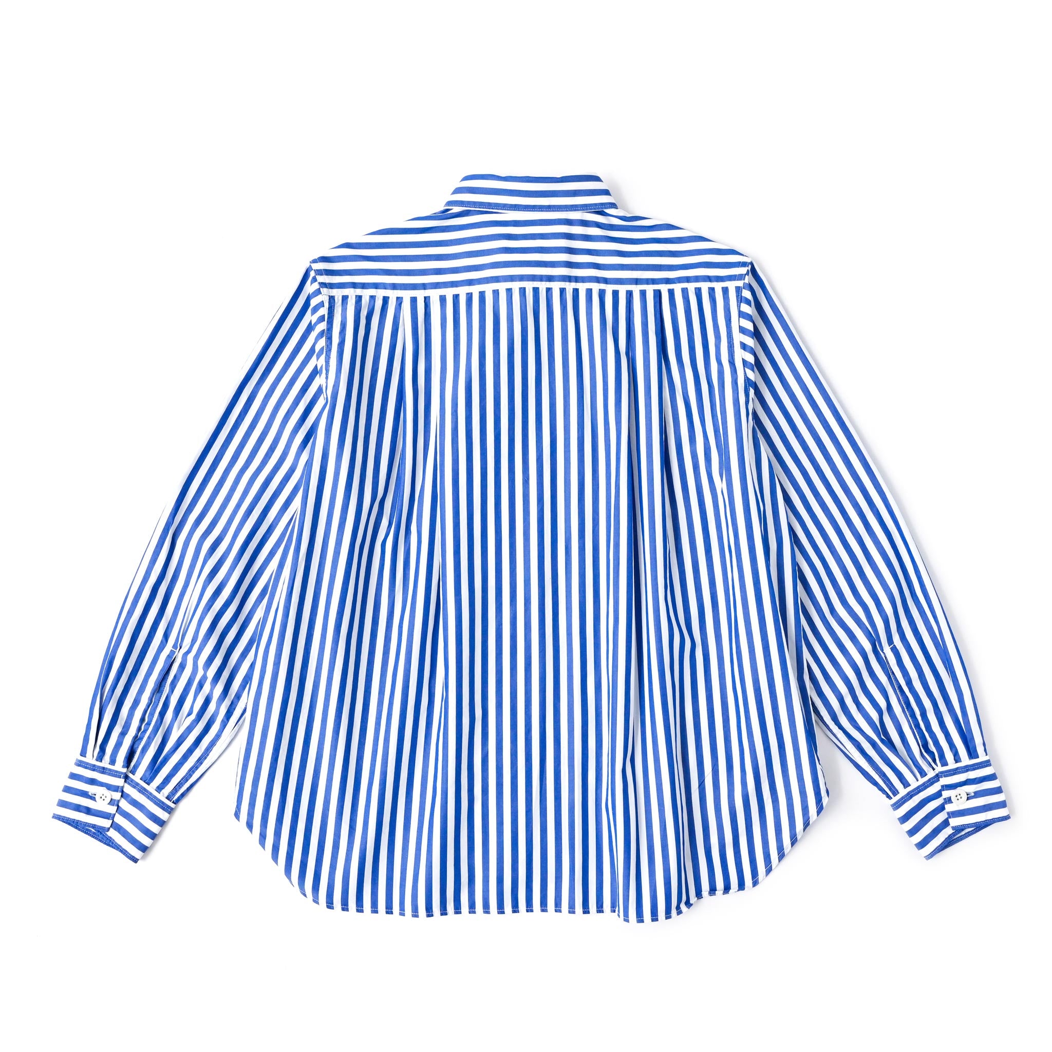 【Vincent et Mireille/ヴァンソン エ ミレイユ】ストライプ×ギンガムチェックブラウス