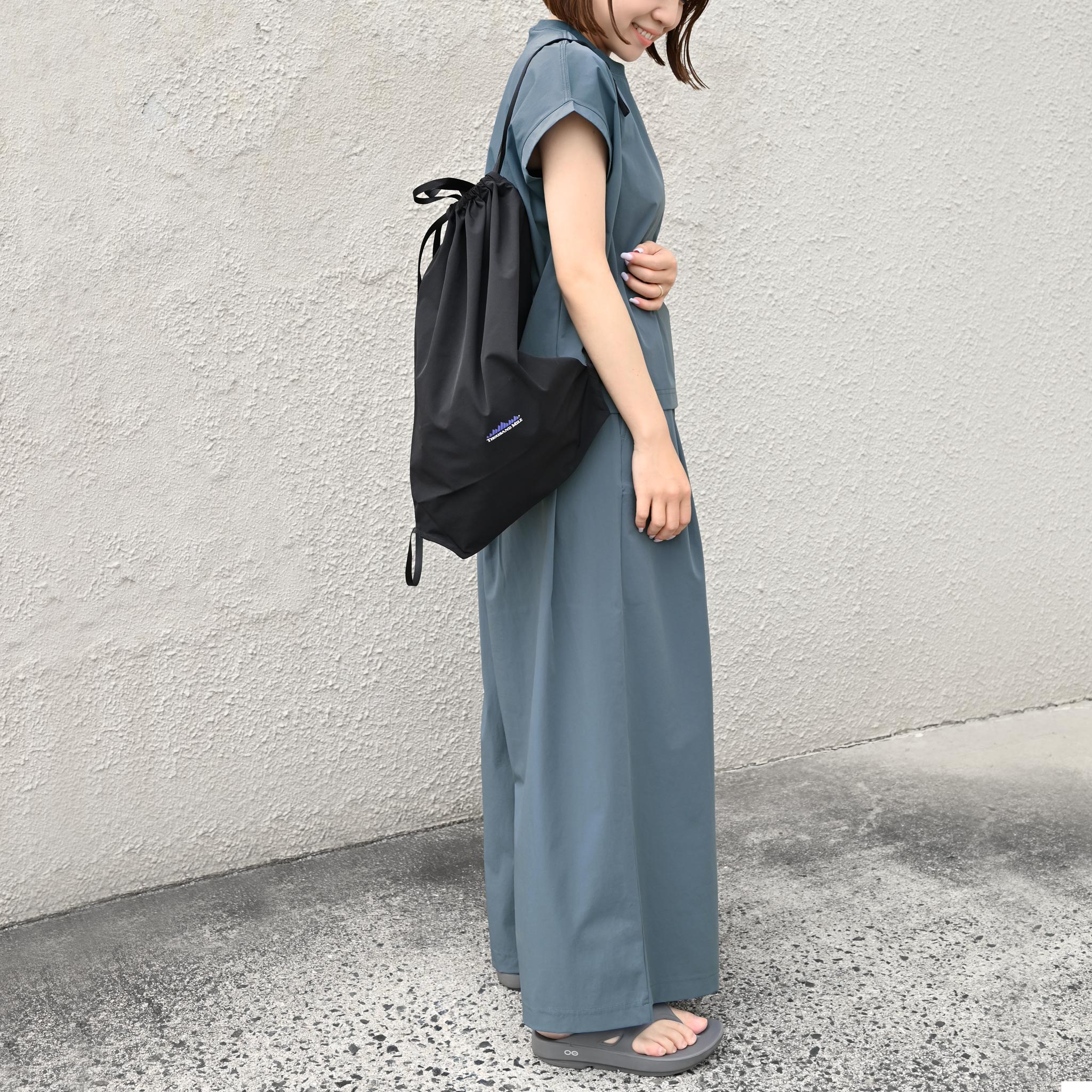 【THOUSAND MILE】フレンチスリーブ&ワイドパンツ(バッグ付き)