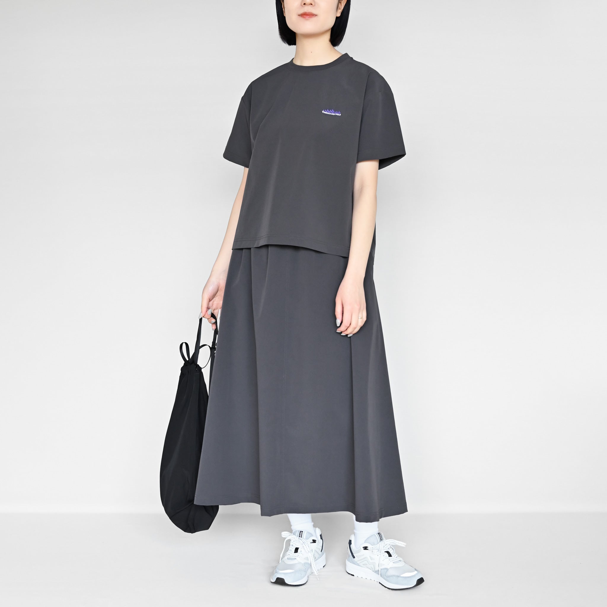ブラウス シャツ 「THOUSAND MILE」 SHORT SLEEVE T-SHIRTS＆SKIRT SETショートスリーブティーシャツアンドスカ THOUSAND MILE/サウザンドマイル SHORT SLEEVE T-SHIRT & SKIRT