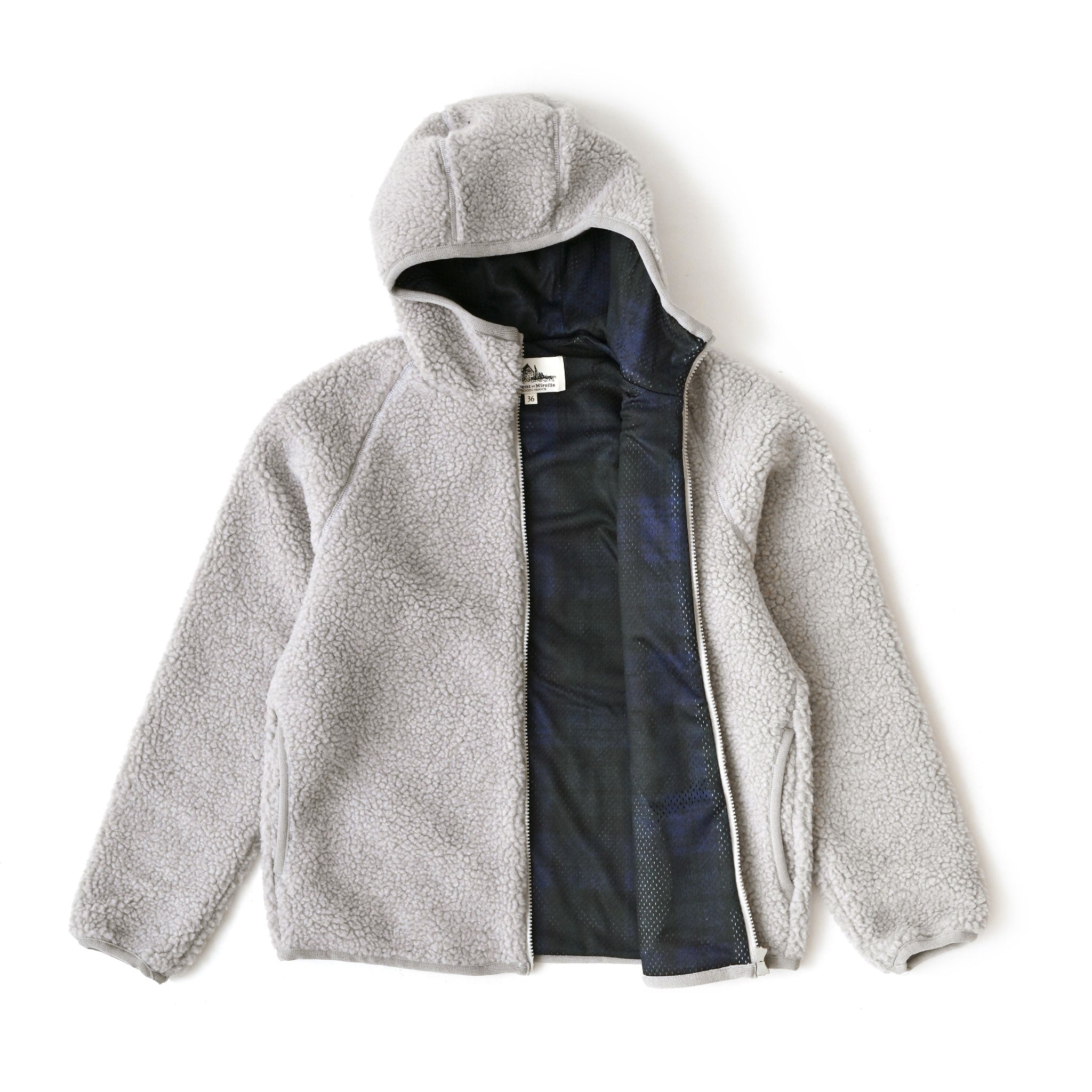 【Vincent et Mireille】ボアフードジャケット 25060