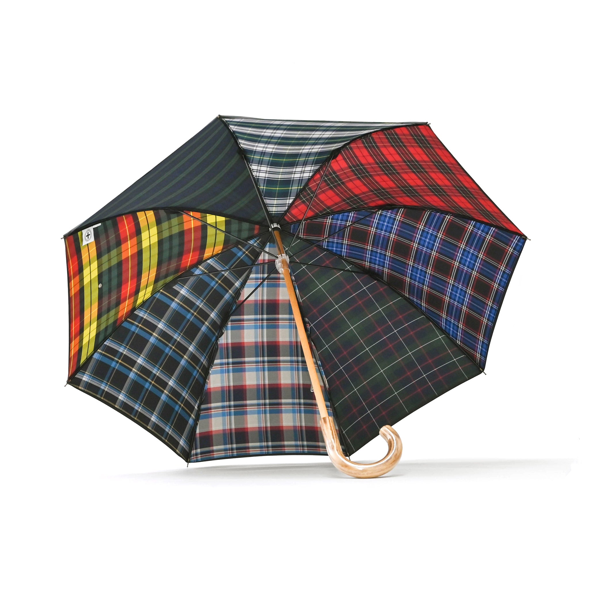 【+RING/プラスリング】 二重張り 晴雨兼用長傘  T1248