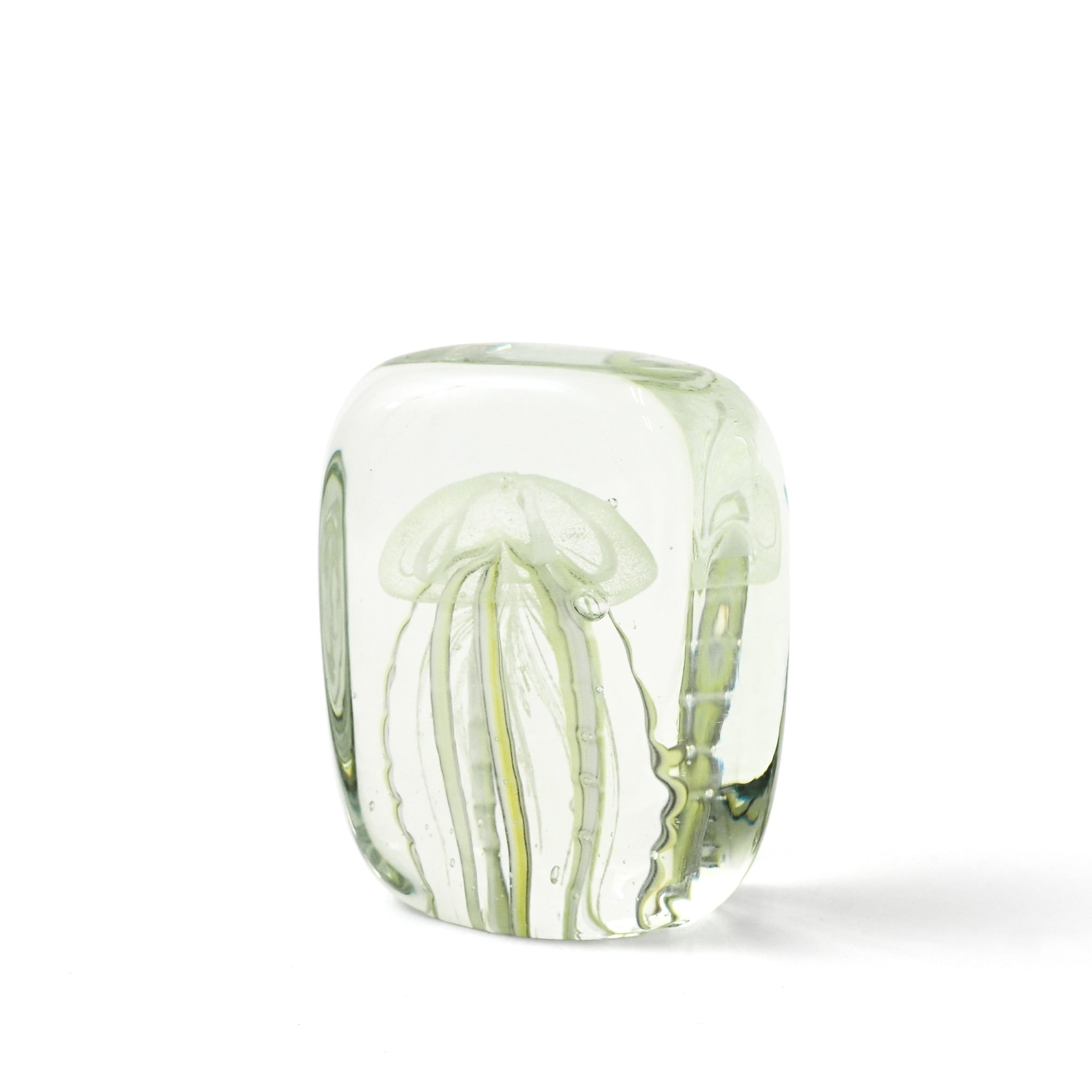 ガラスオブジェ JELLYFISH TWISTED Square