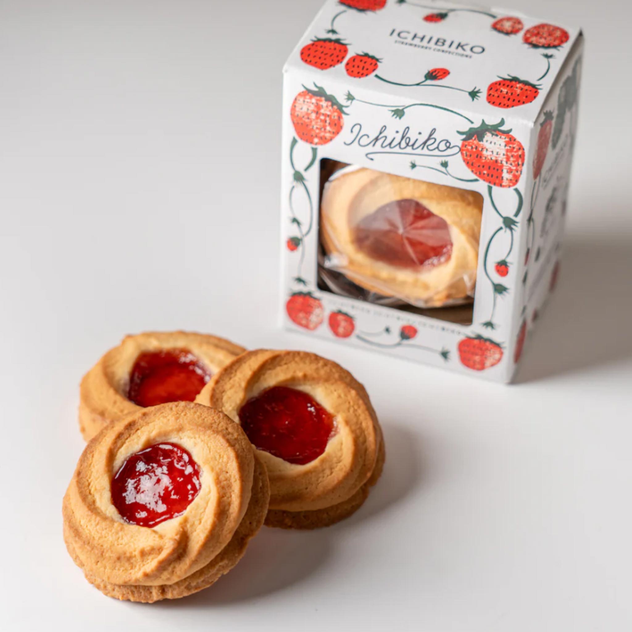 【ICHIBIKO】いちごジャムクッキー