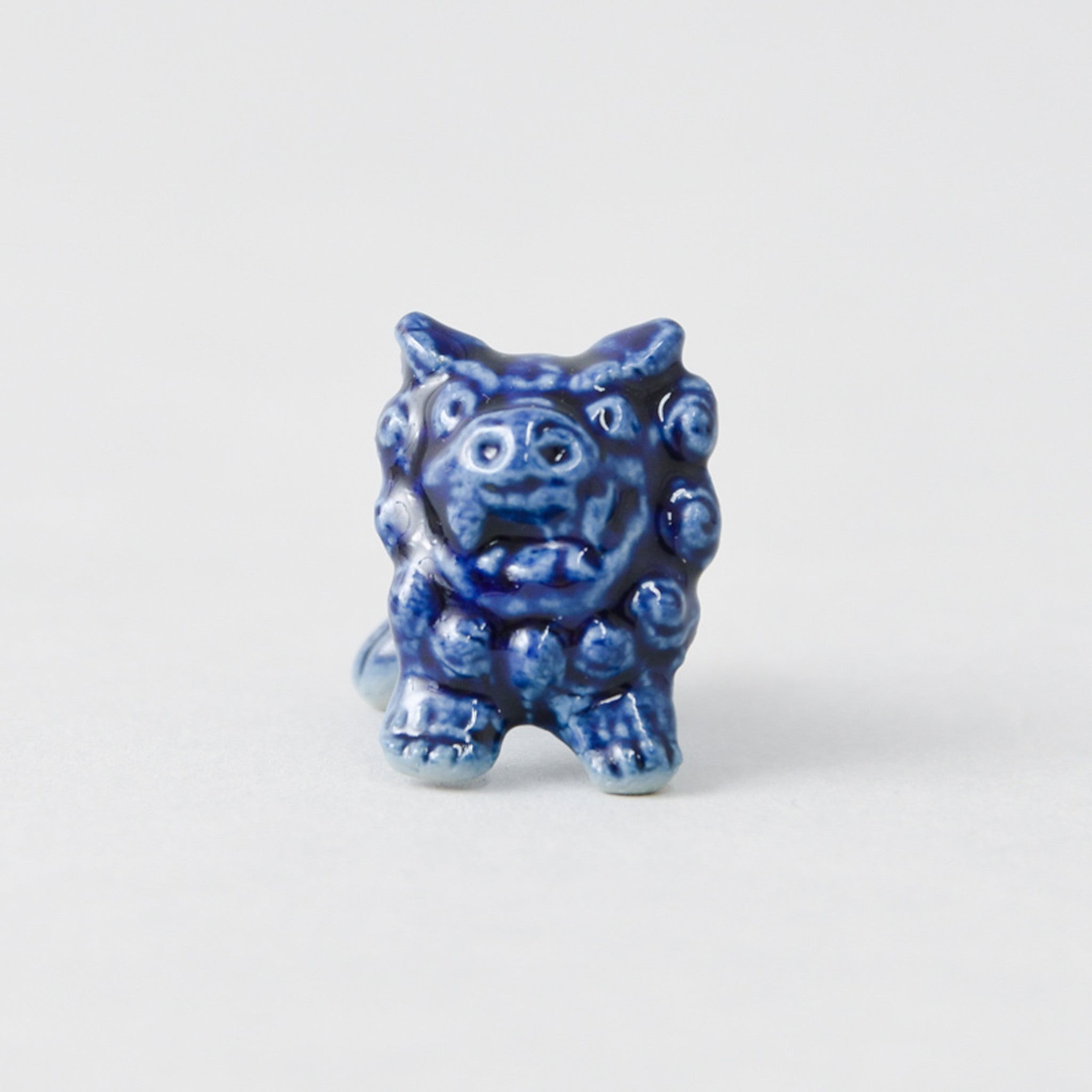 シーサー箸置き 阿(オス)