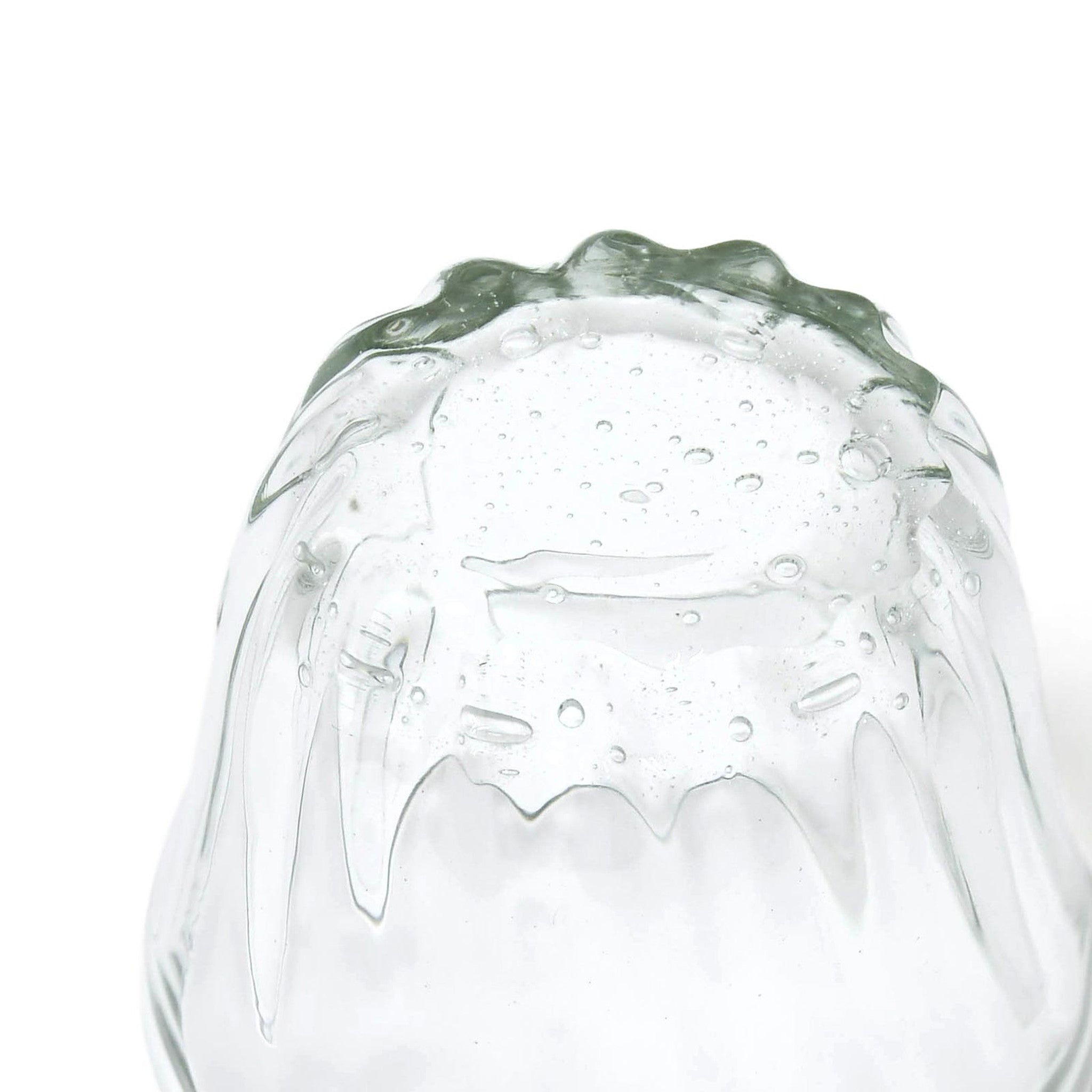 【白鴉再生硝子器製作所】コップモール 底泡