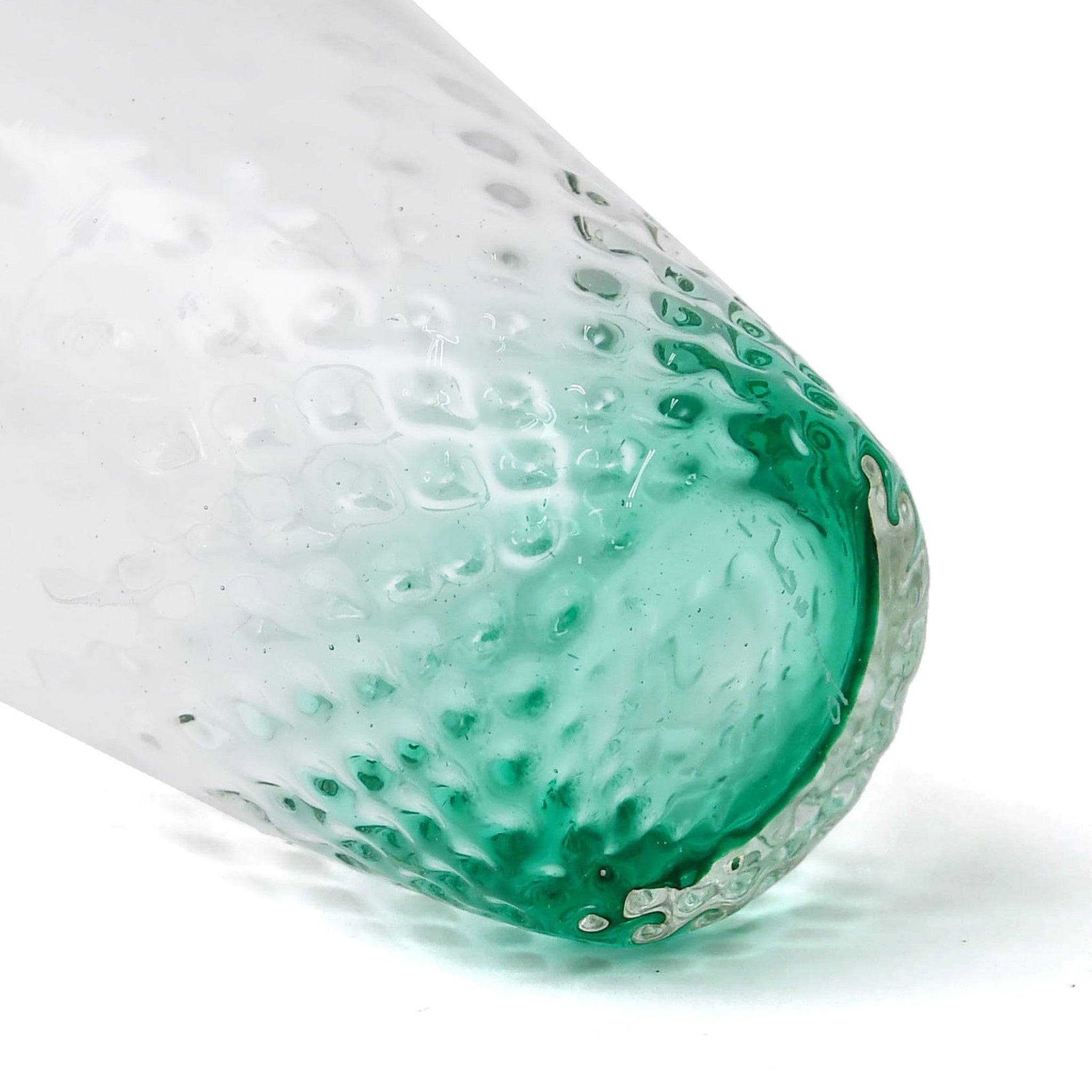 【ガラス工房ロブスト】ダイヤフレアグラス 底色