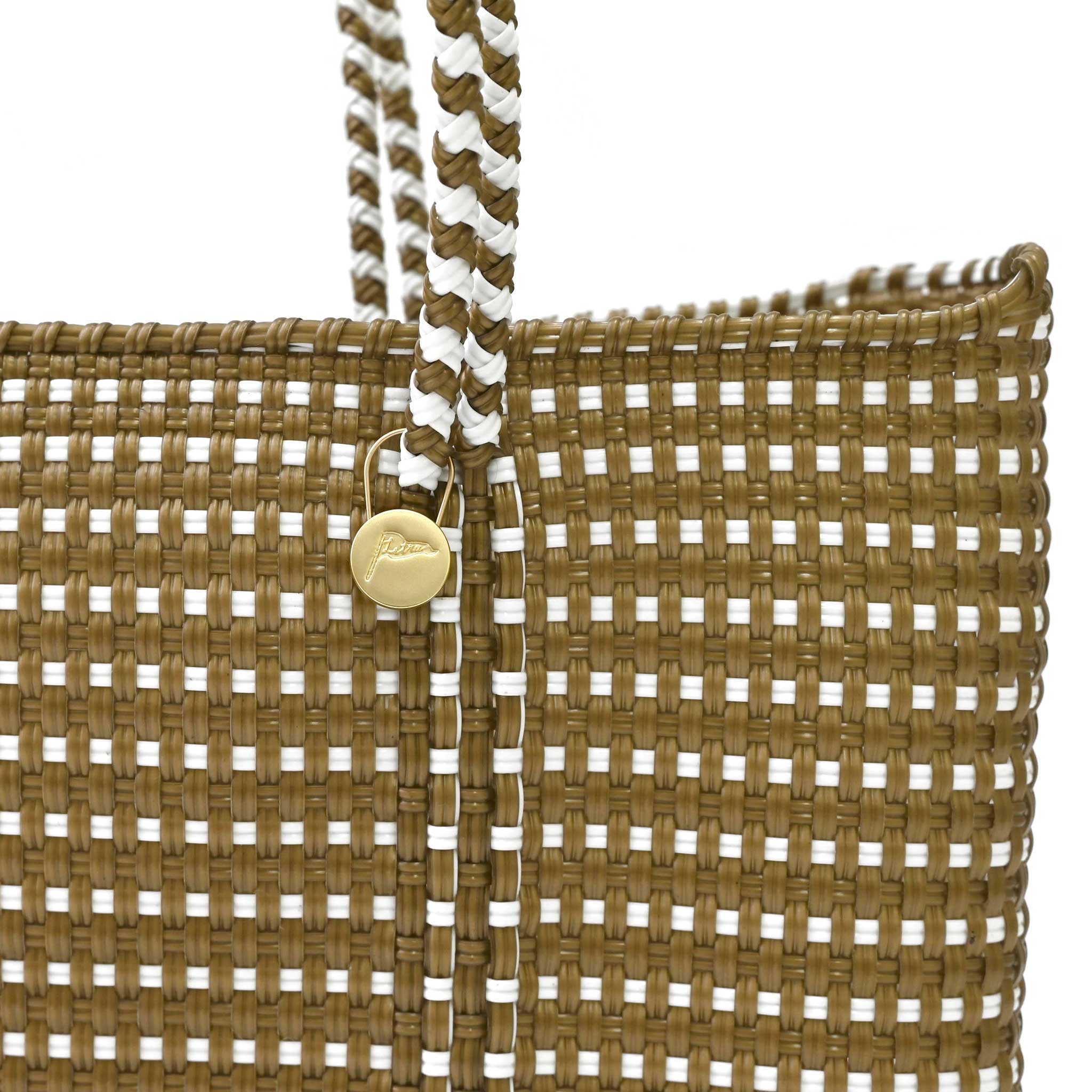 【Letra/レトラ】 MERCADO メルカドバッグ MINI CHECK M