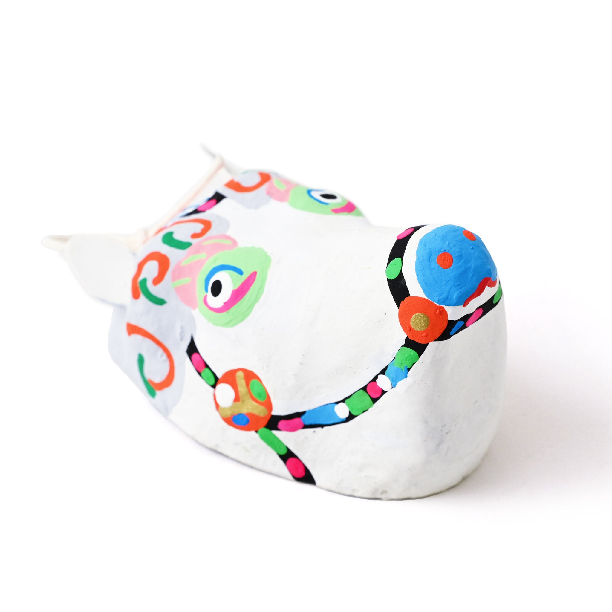 【宮島民芸工房】宮島張り子 お面午