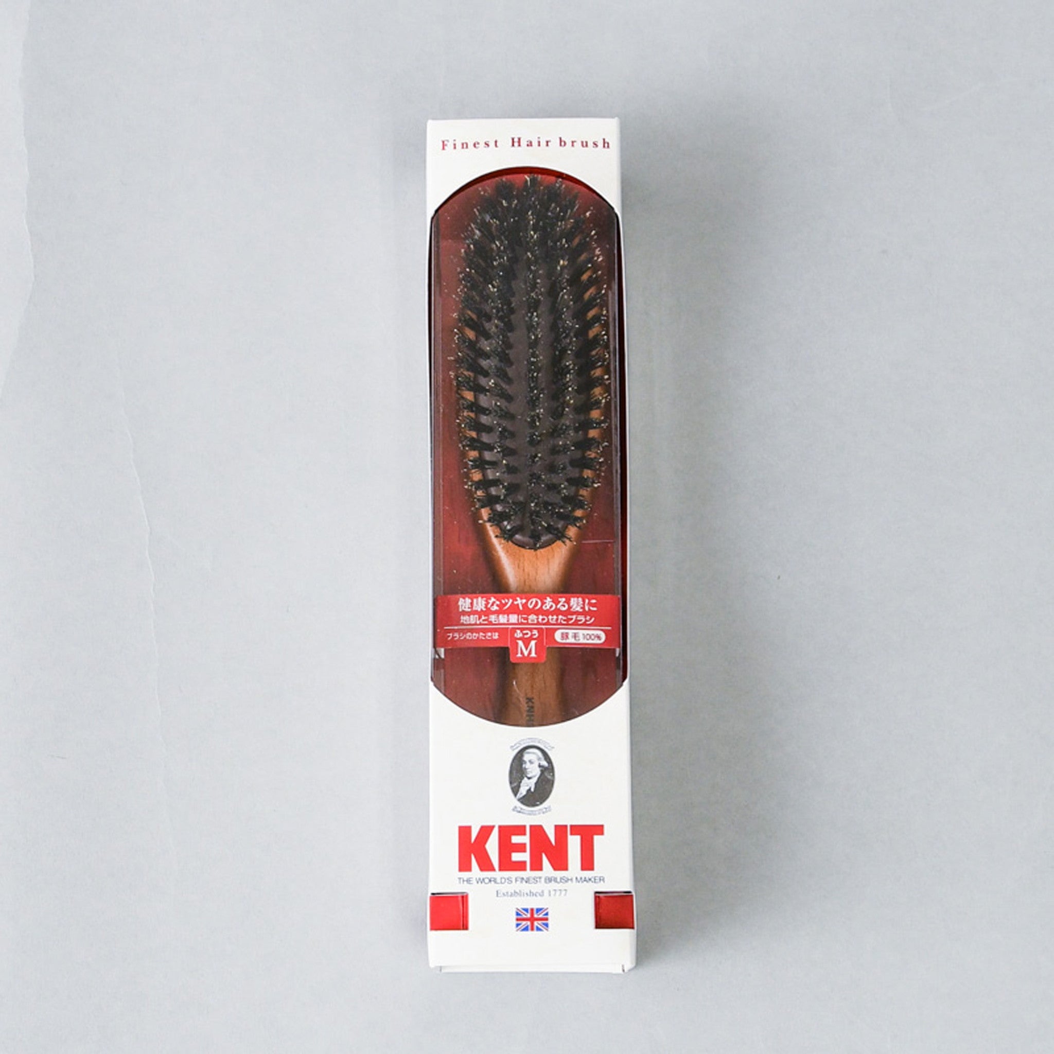 【KENT/ケント】Brushing brus ヘアブラシ M ふつう