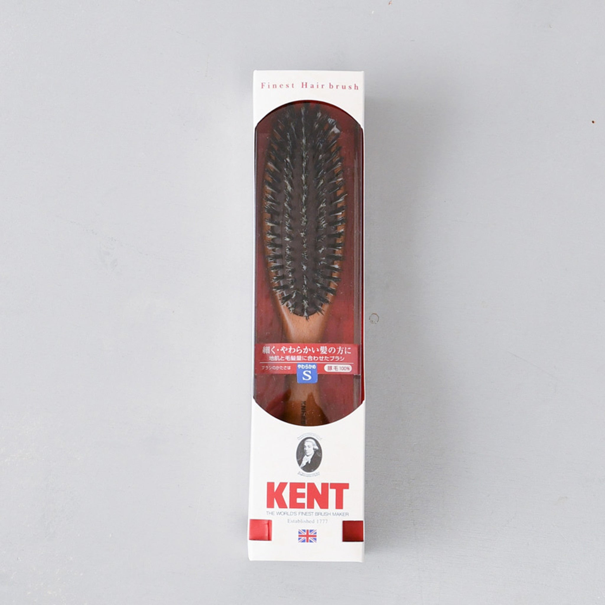 【KENT/ケント】Brushing brus ヘアブラシ S やわらか