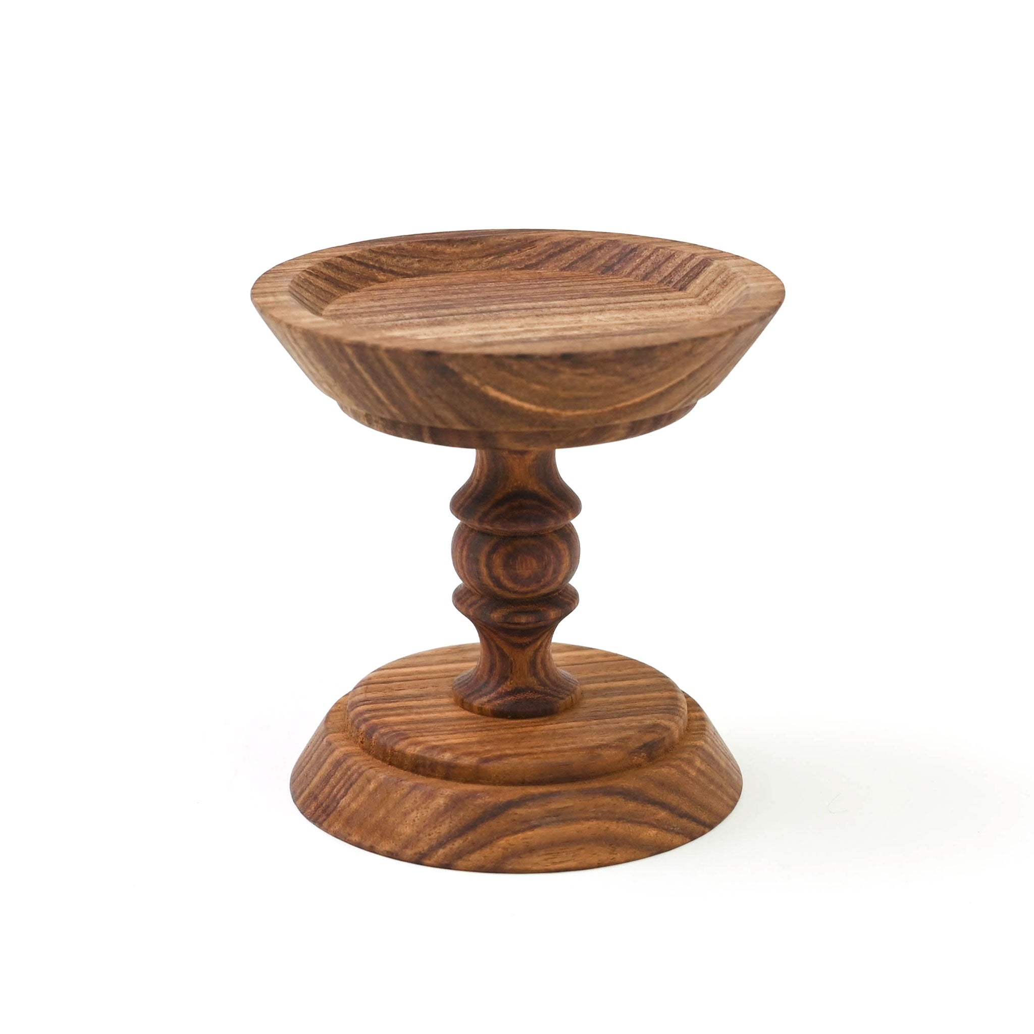 WOOD キャンドルスタンド コンポート(L)