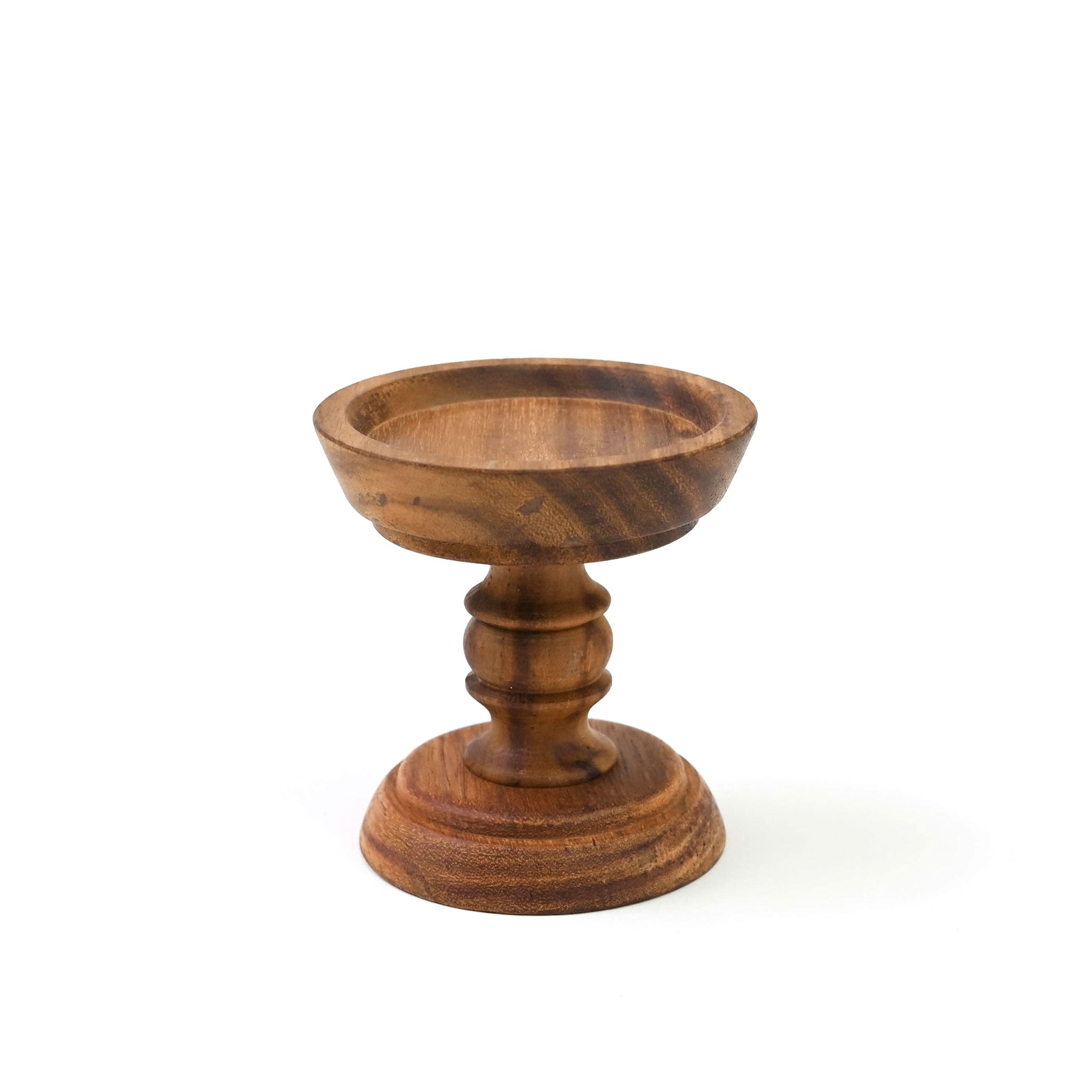 WOOD キャンドルスタンド コンポート(S)