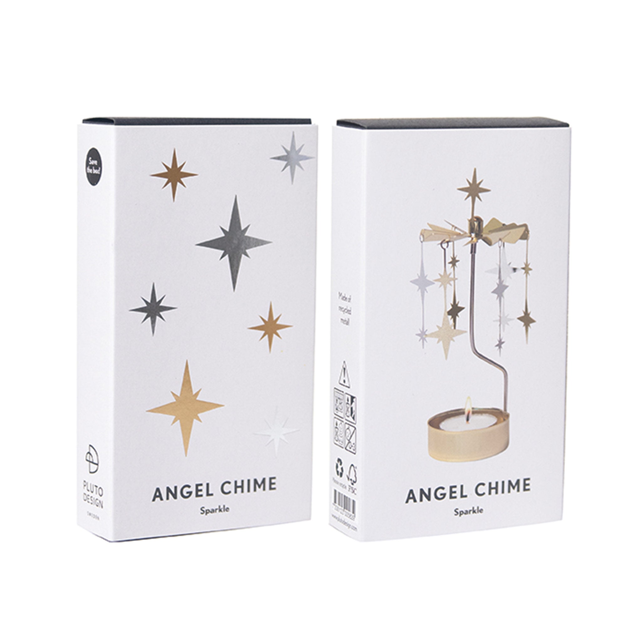 【Pluto Produkter】ロータリーキャンドルホルダー スパークル