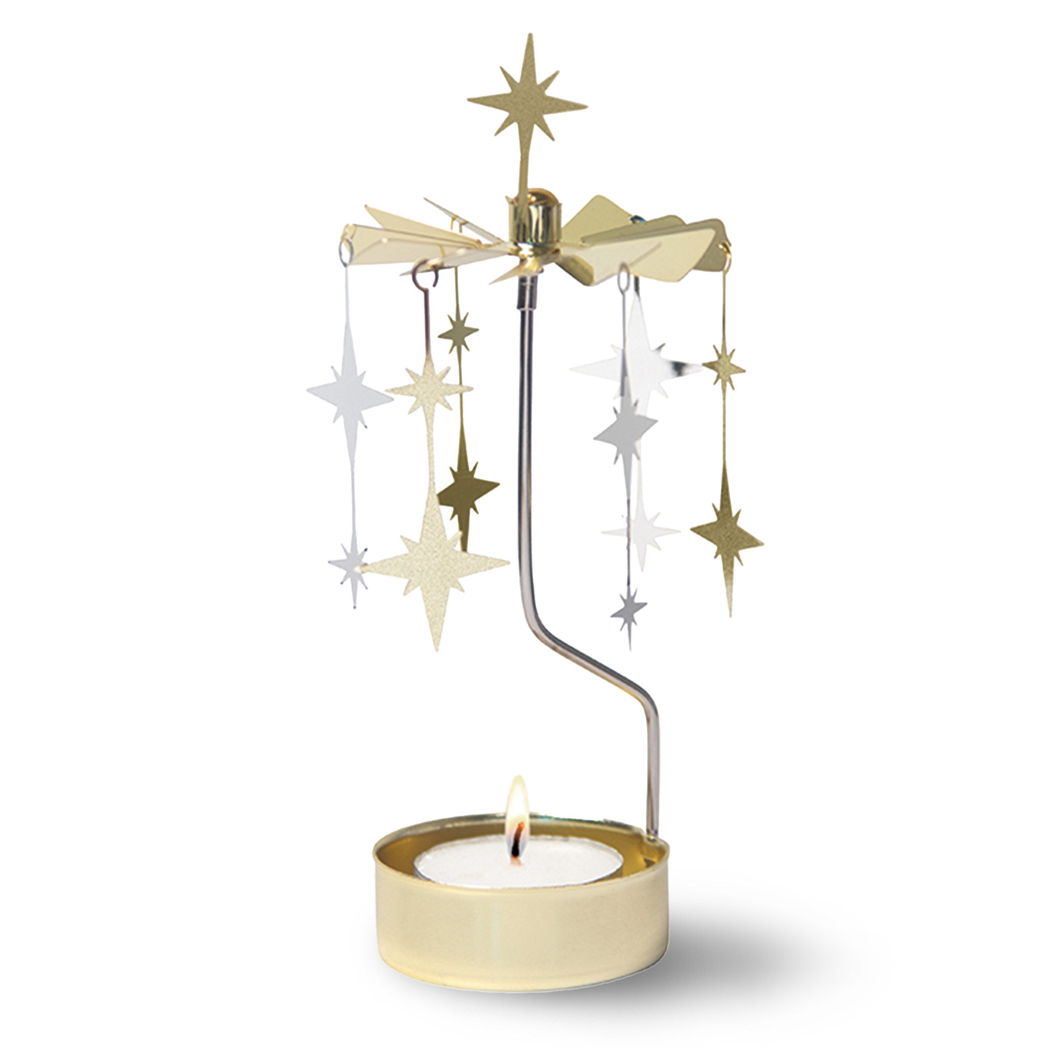 【Pluto Produkter】ロータリーキャンドルホルダー スパークル