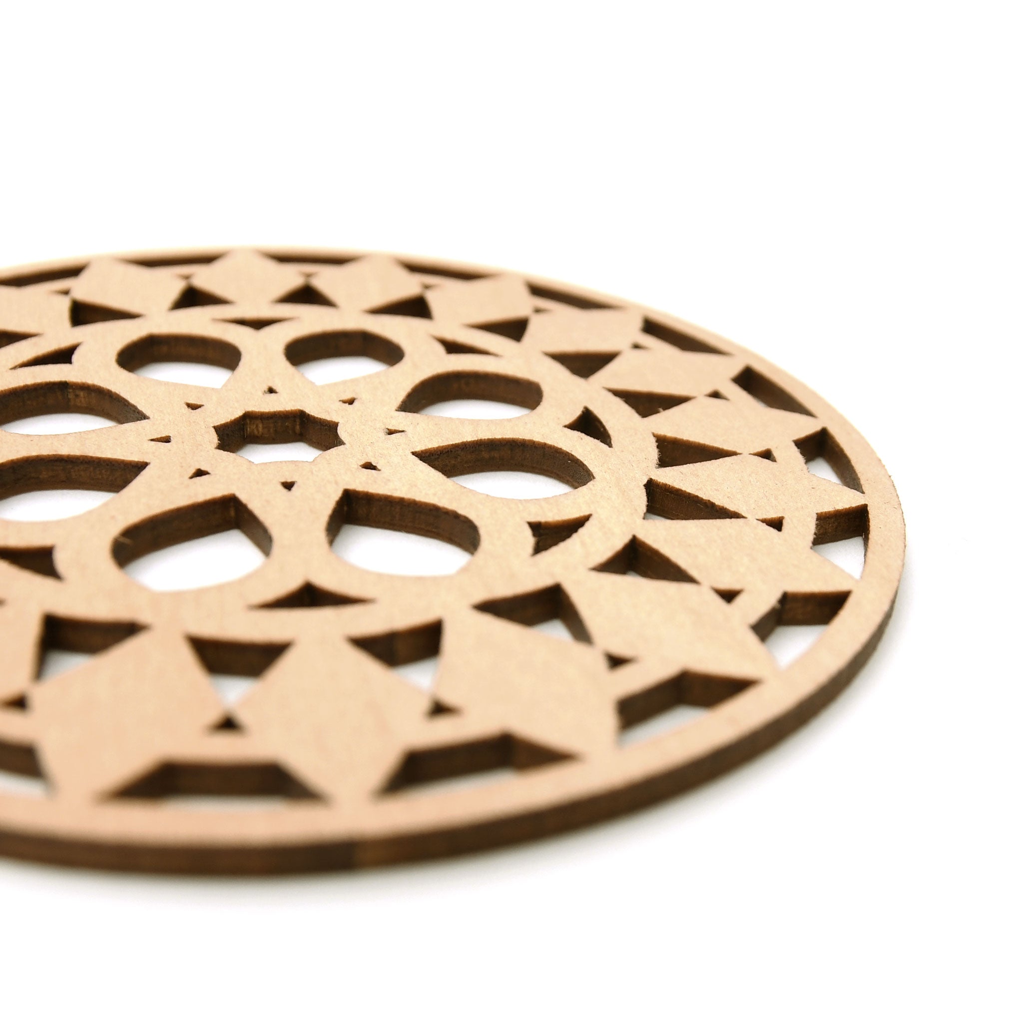 ウッドコースター 結晶