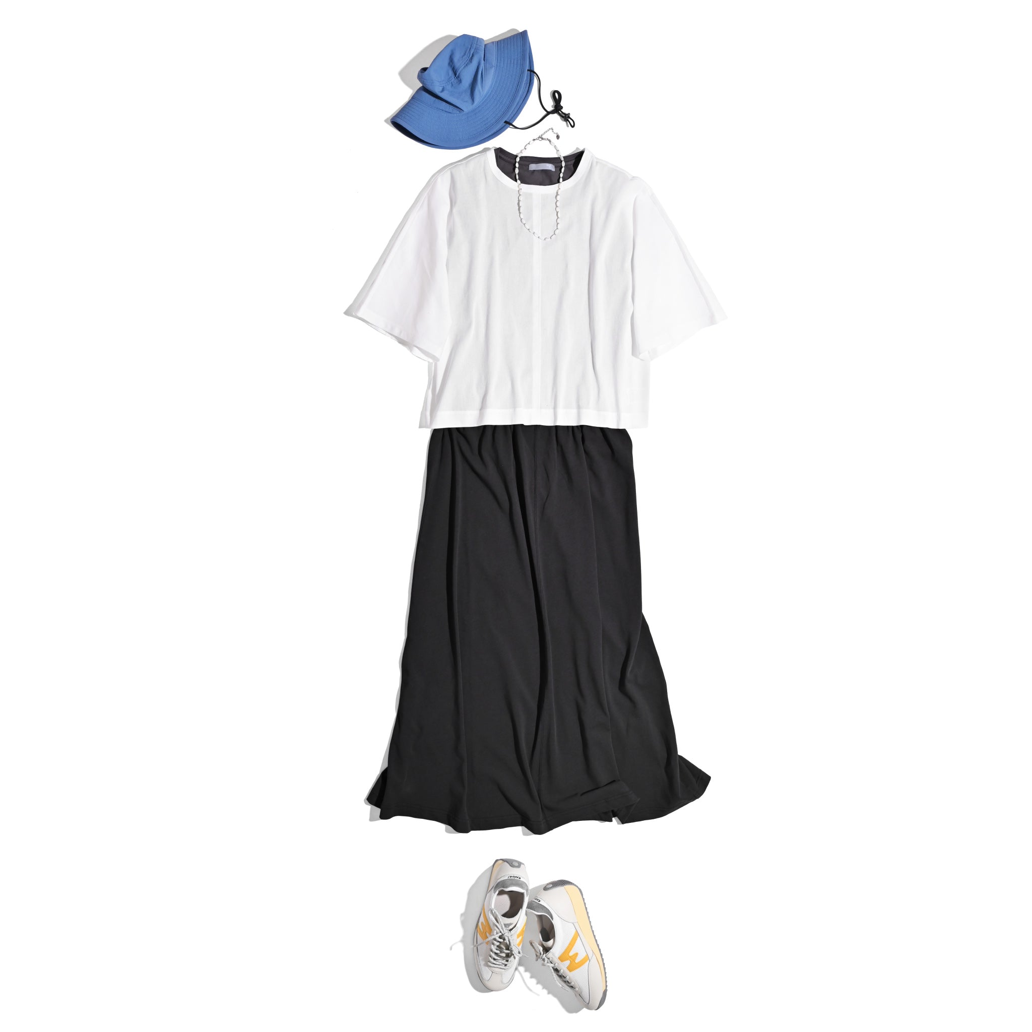 ビワコットンプルオーバー 5分袖