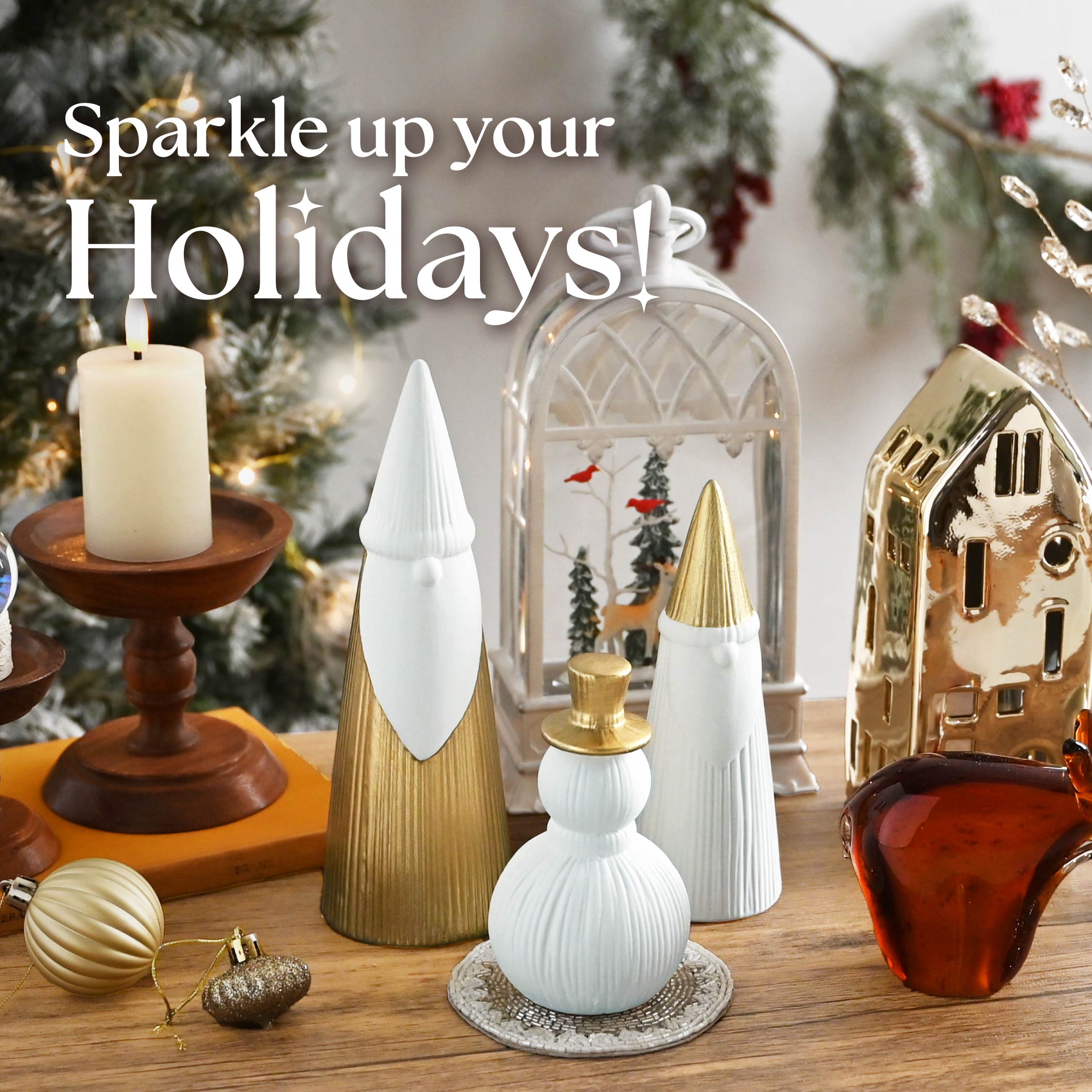 【クリスマス2025】オブジェやリースなど、今年のクリスマスを大人っぽく煌びやかに彩るアイテムが登場