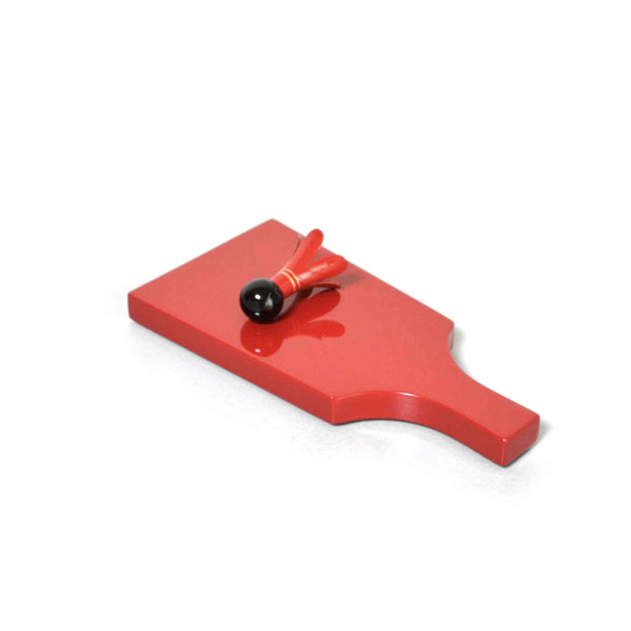 プレート[睦月] 羽子板